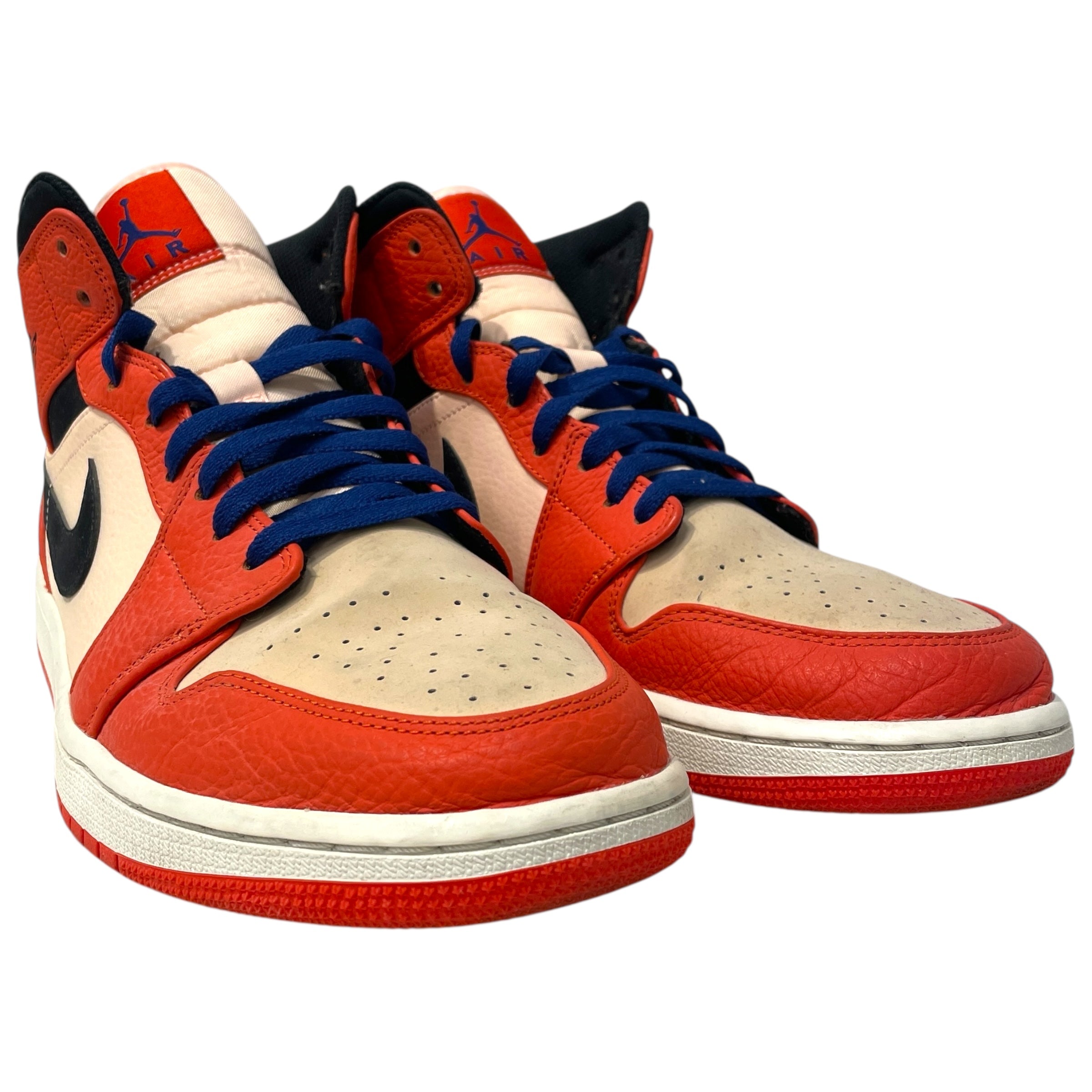 NIKE/Hi-Sneakers/US 13/Suede/ORN/Air Jordan 1 mid SE view 1