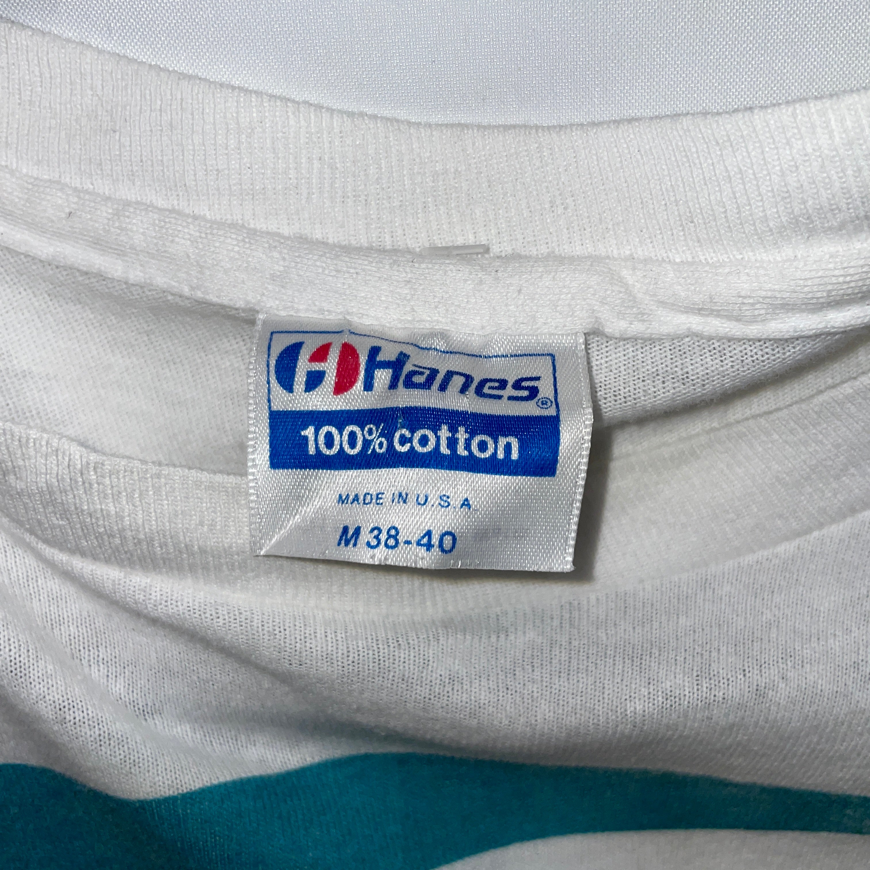 Vintage/T-Shirt/M/Cotton/WHT/Graphic/1988 Jimmy Hot Water view 3