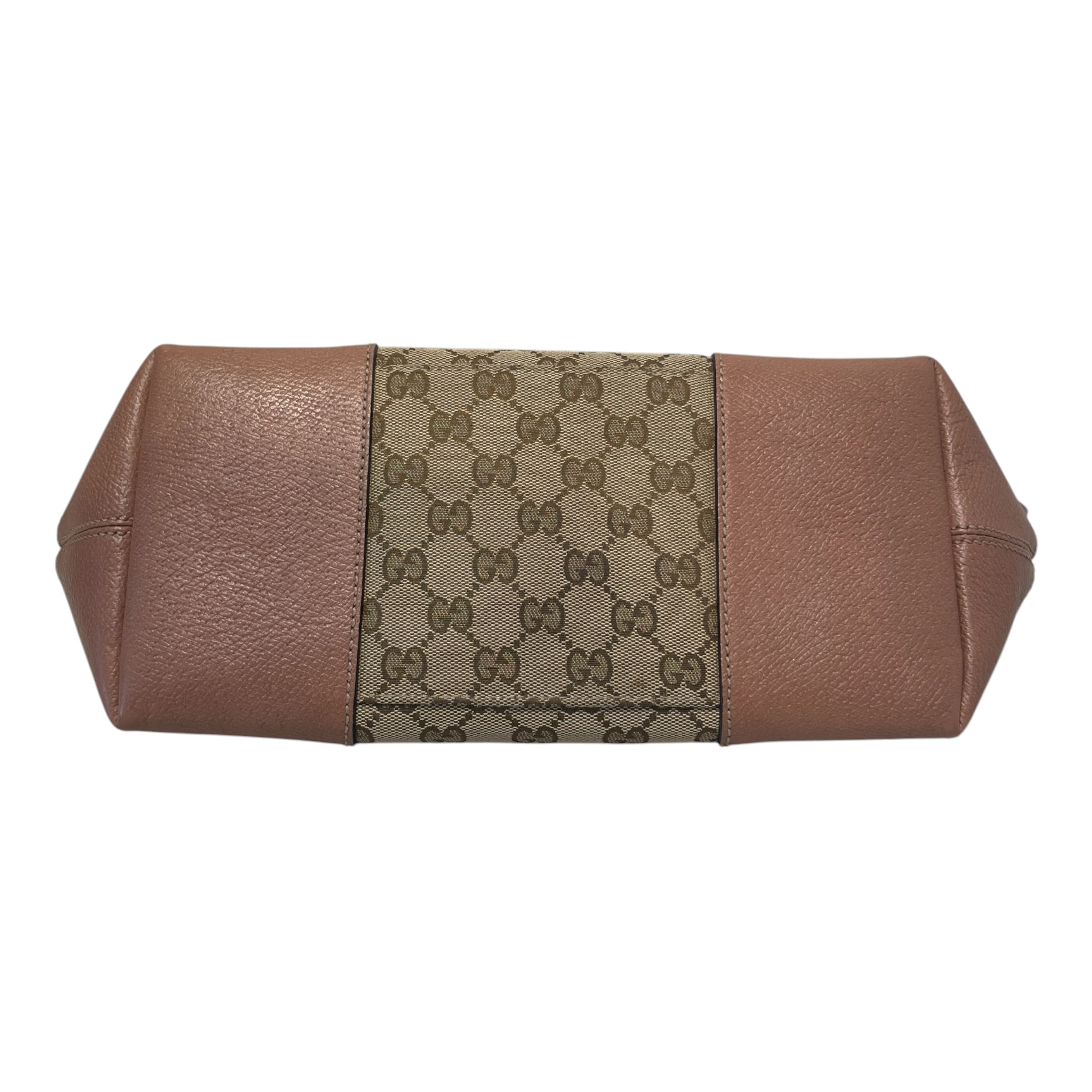 GUCCI/Hand Bag/Monogram/Leather/BEG/GG Canvas Bree Medium Tote view 6
