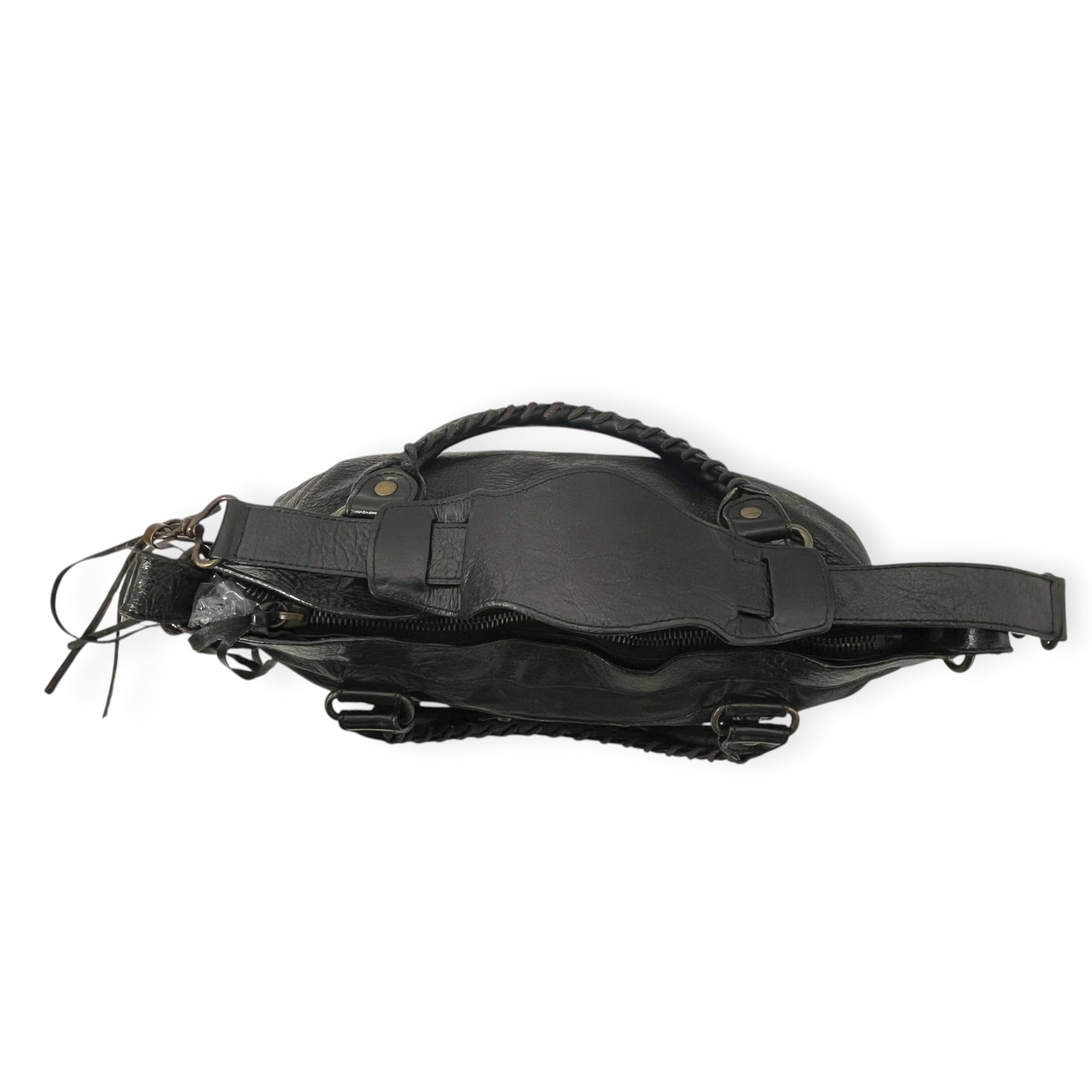 BALENCIAGA/Bag/Leather/BLK/LEATHER MOTORCROSS BAG view 8