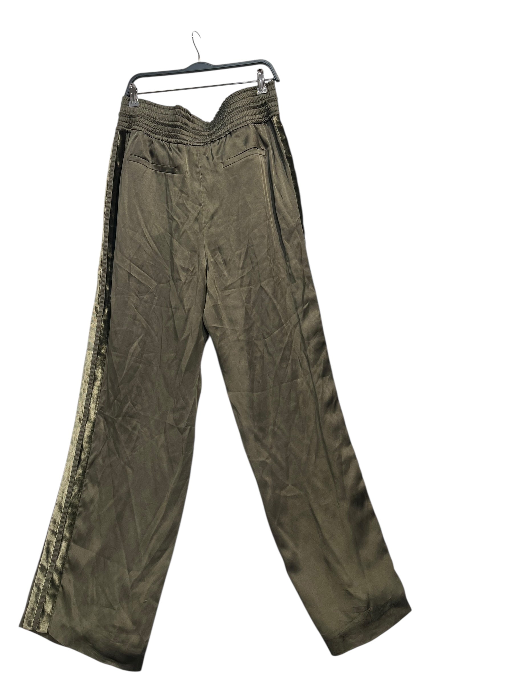 BRUNELLO CUCINELLI/Wide Leg Pants/12/GRN/VISCOSE WIDE LEG PANT view 2