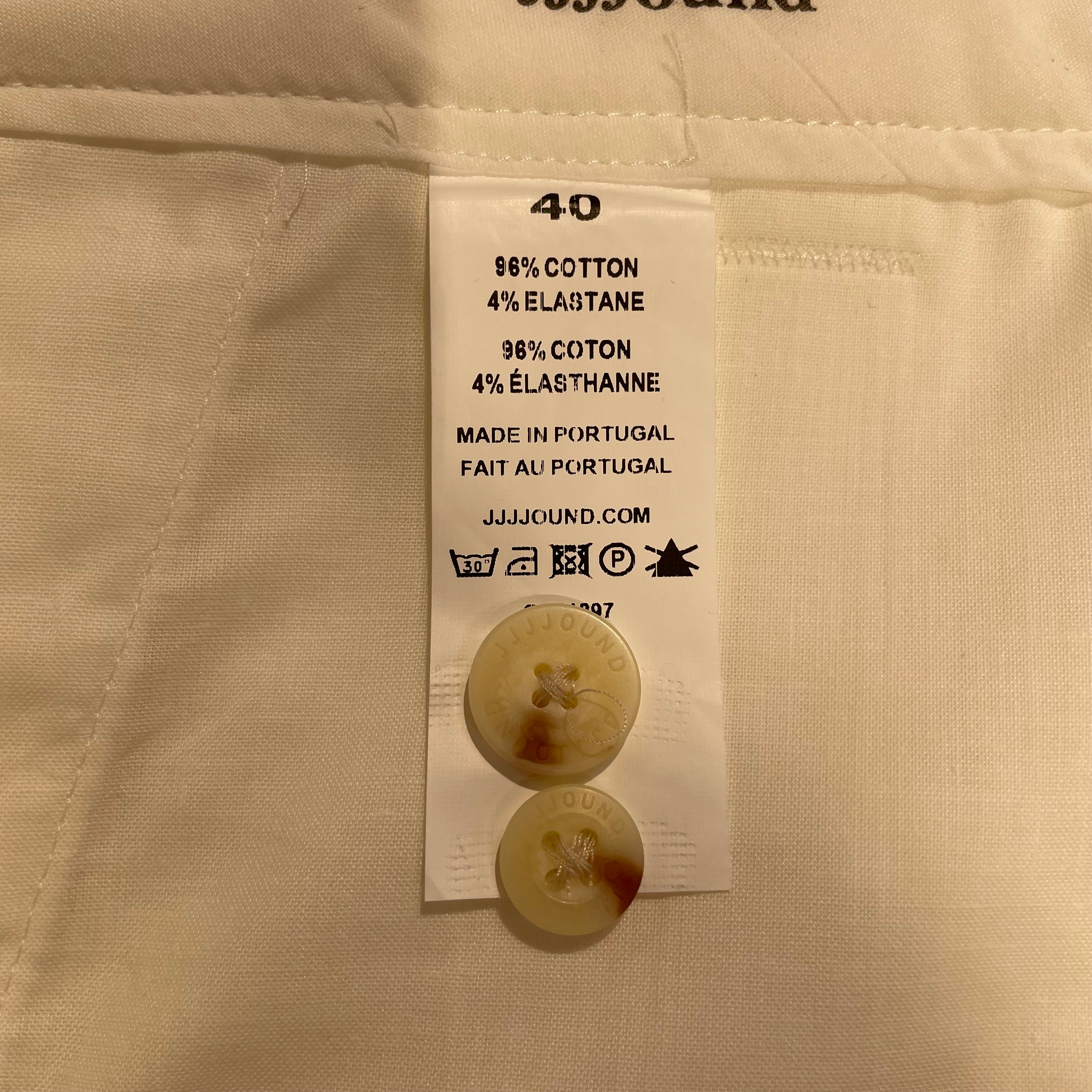 JJJJound/Shorts/40/Cotton/WHT/chino short view 3