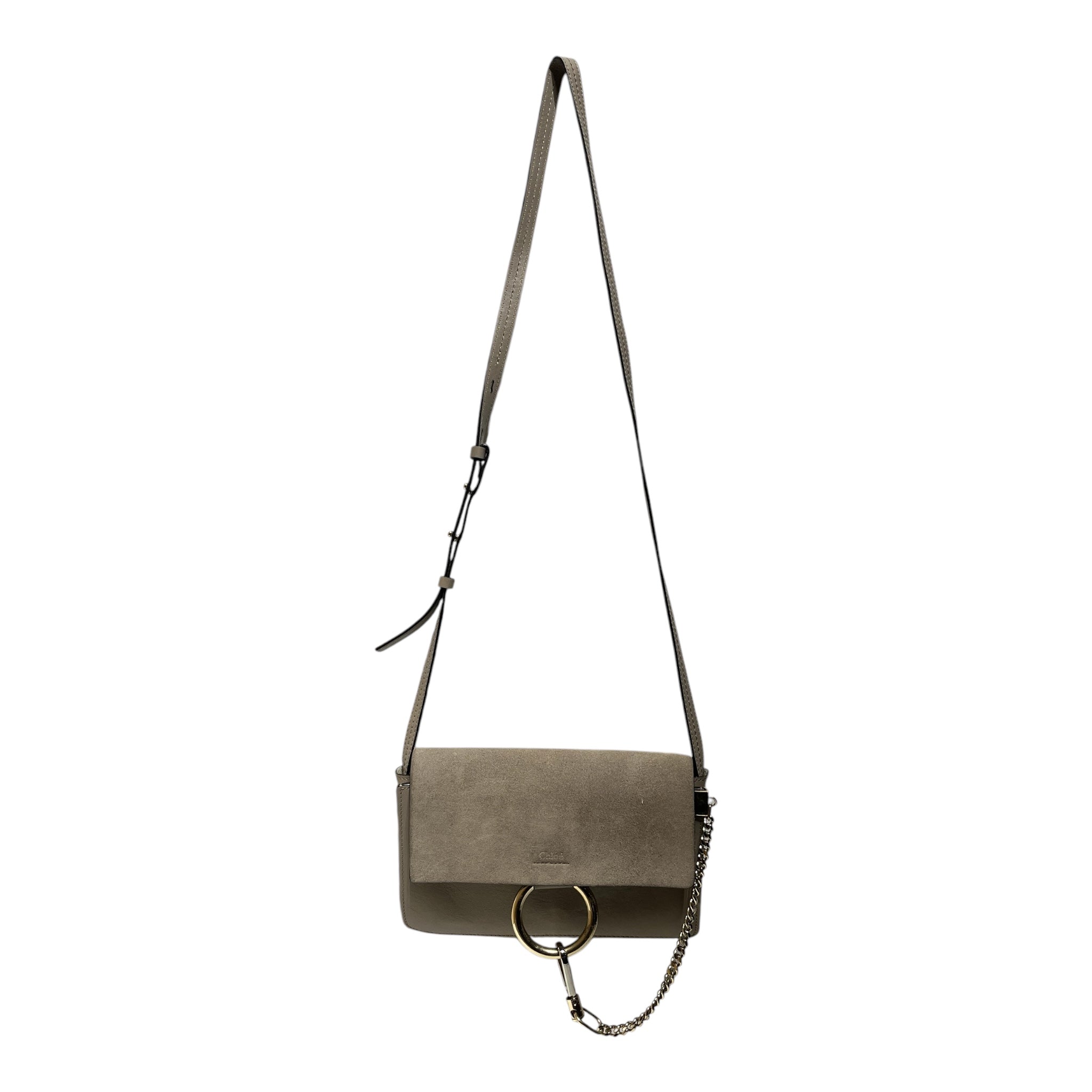 Chloe/Cross Body Bag/Leather/GRY/FAYE SHOULDER BAG view 1