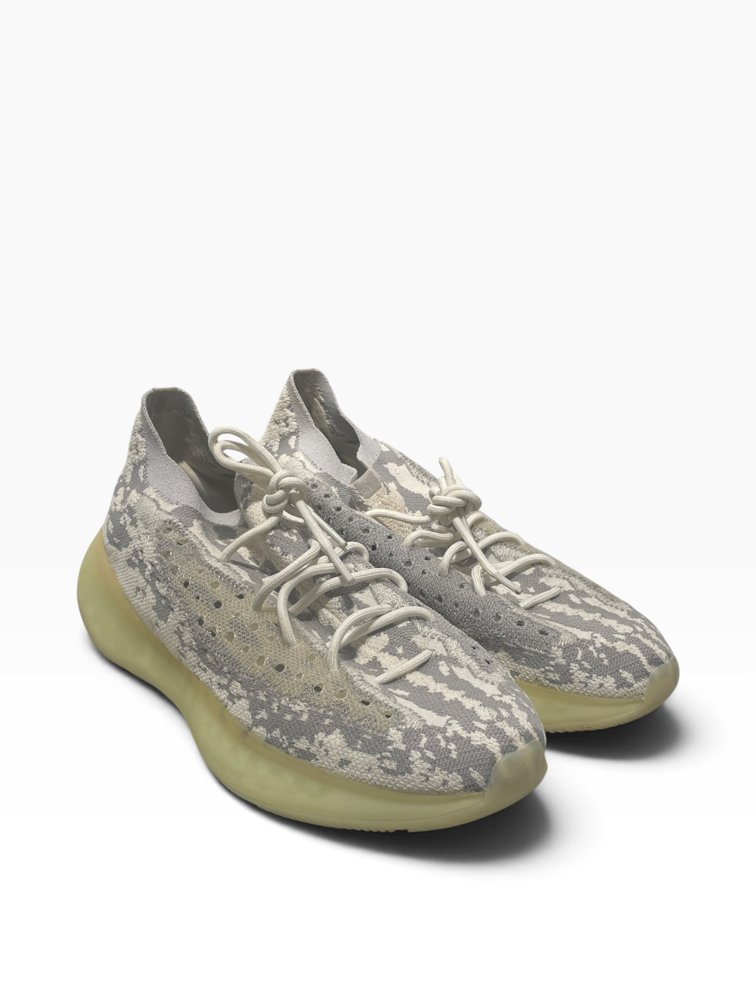 adidas/YEEZY/Low-Sneakers/US 13/Camouflage/Cotton/WHT/alien view 1