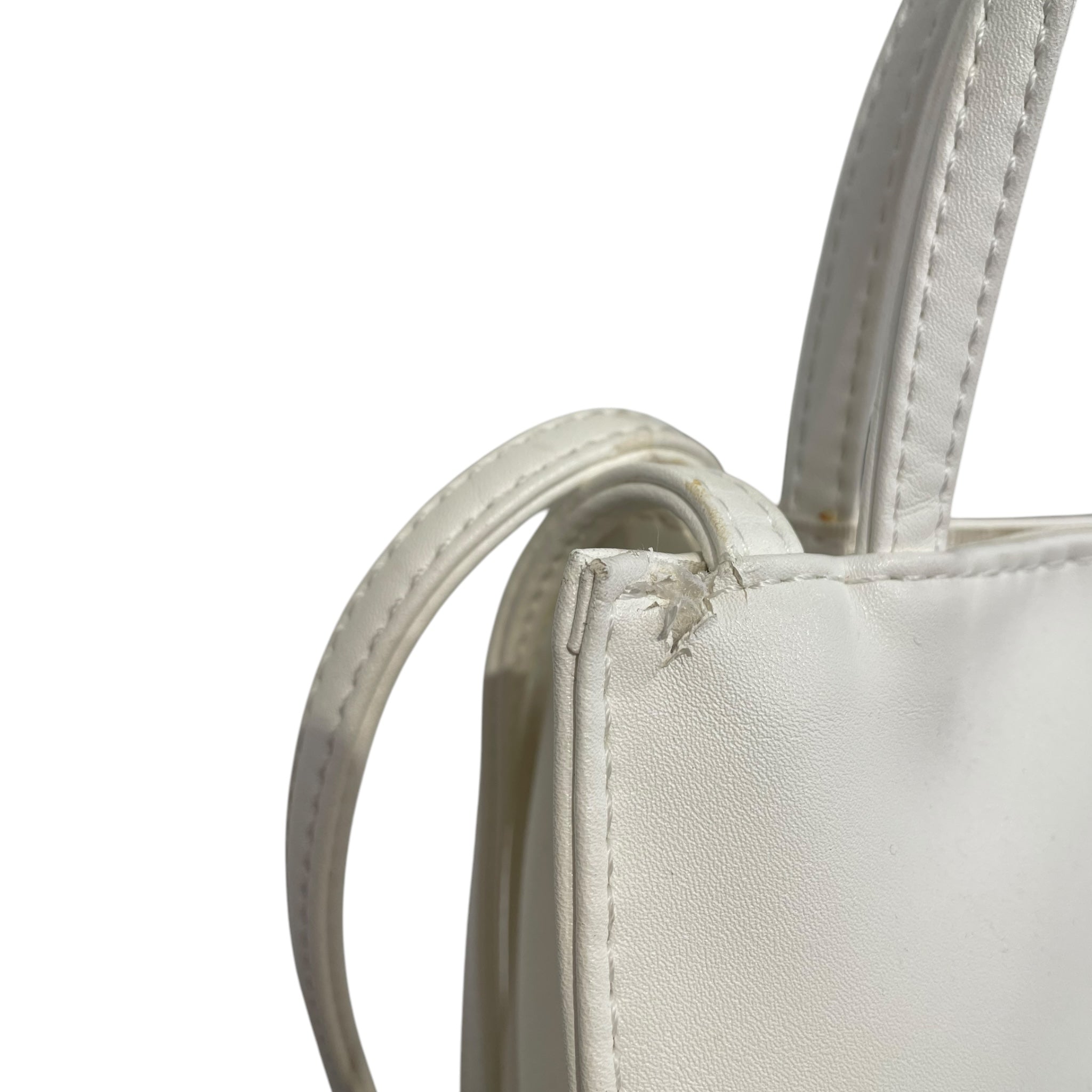 Telfar/Cross Body Bag/OS/Leather/WHT/ view 6