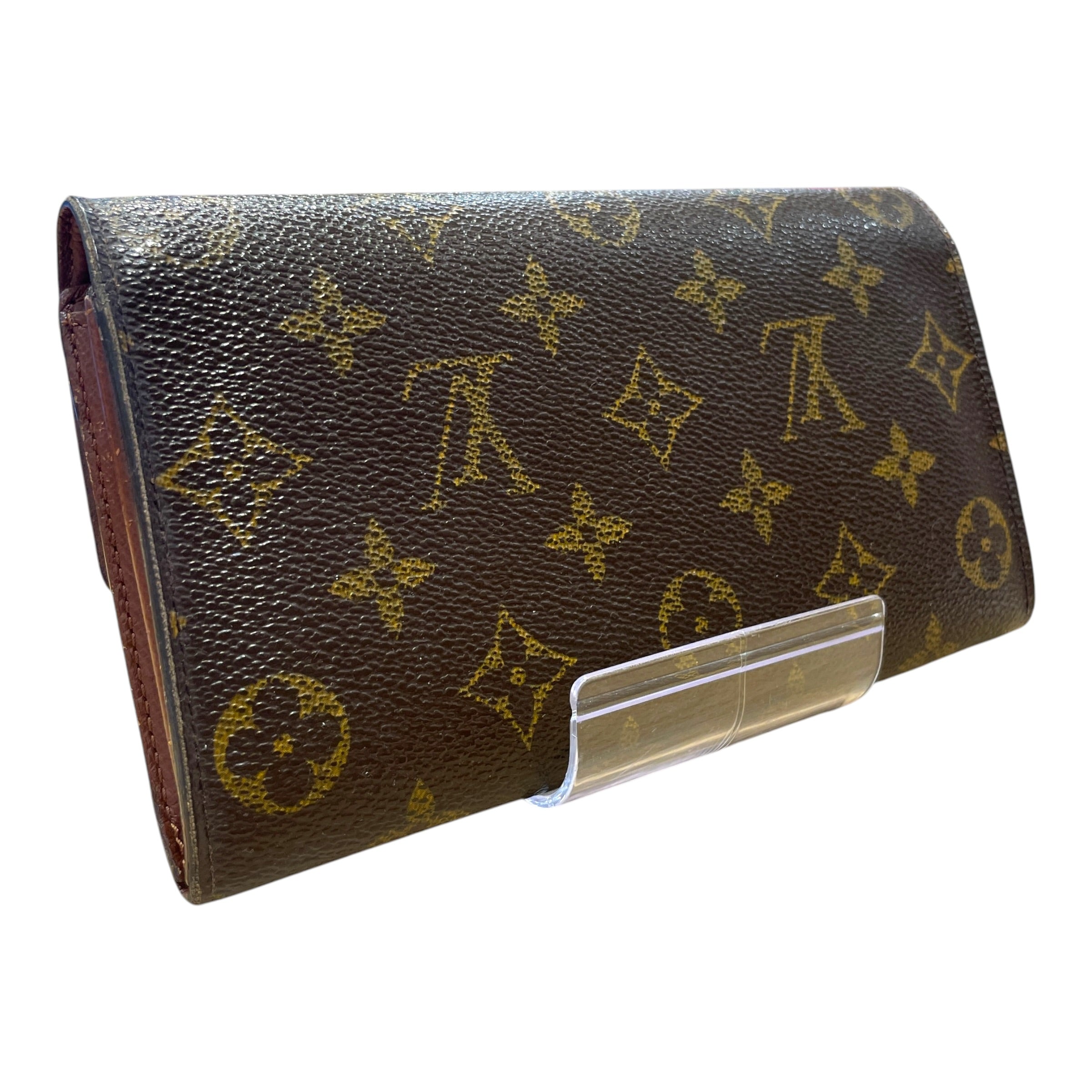 LOUIS VUITTON/Bifold Wallet/Monogram/Leather/BRW/L's/Sarah Wallet view 2