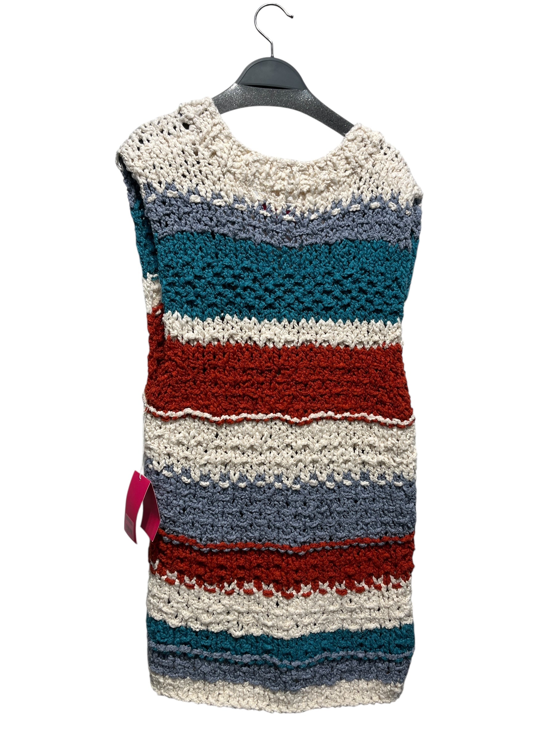 The Elder Statesman/Knitted Vest/M/L/Stripe/Cotton/MLT/ view 2