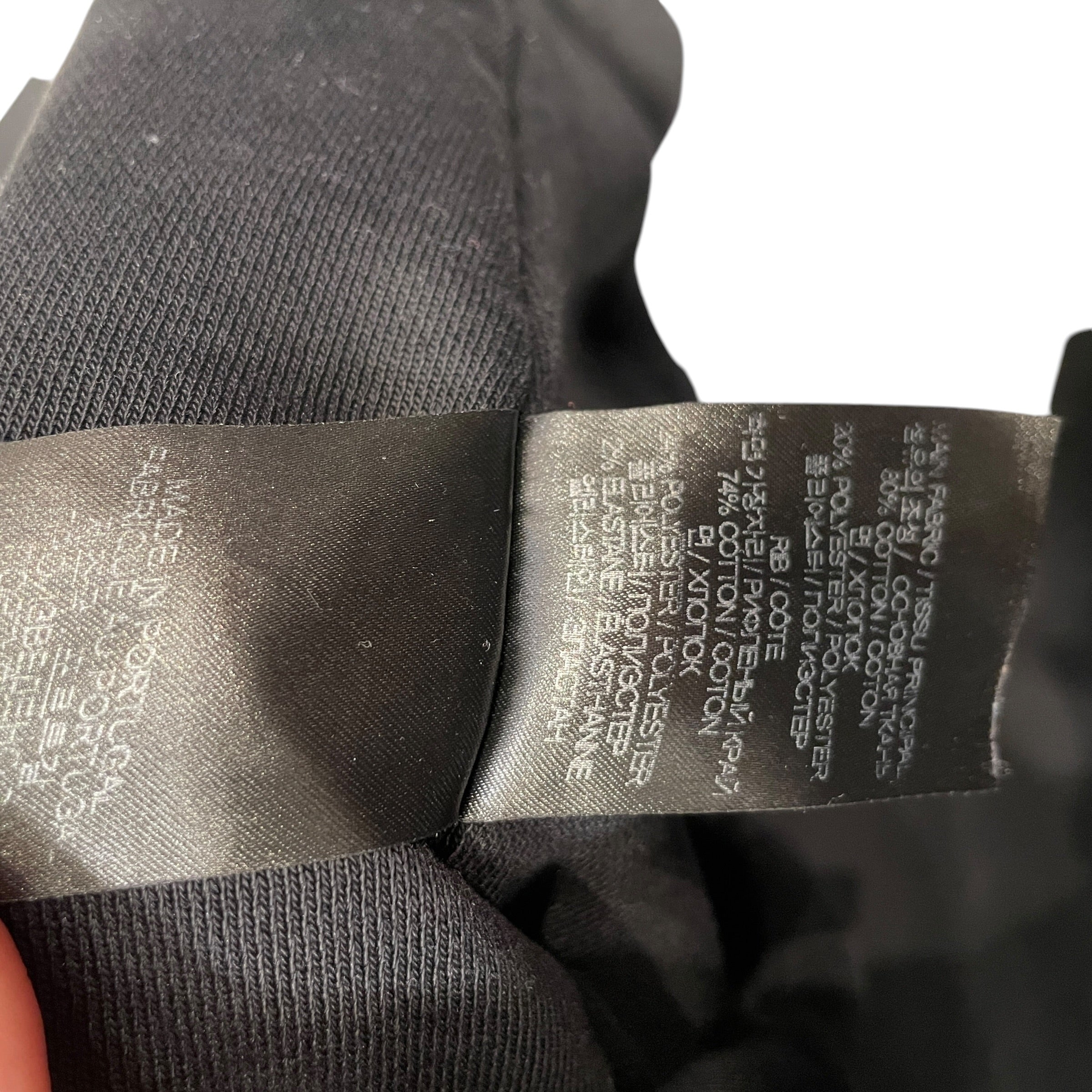 VETEMENTS/Hoodie/L/Cotton/BLK/REVERSIBLE HOODIE view 7