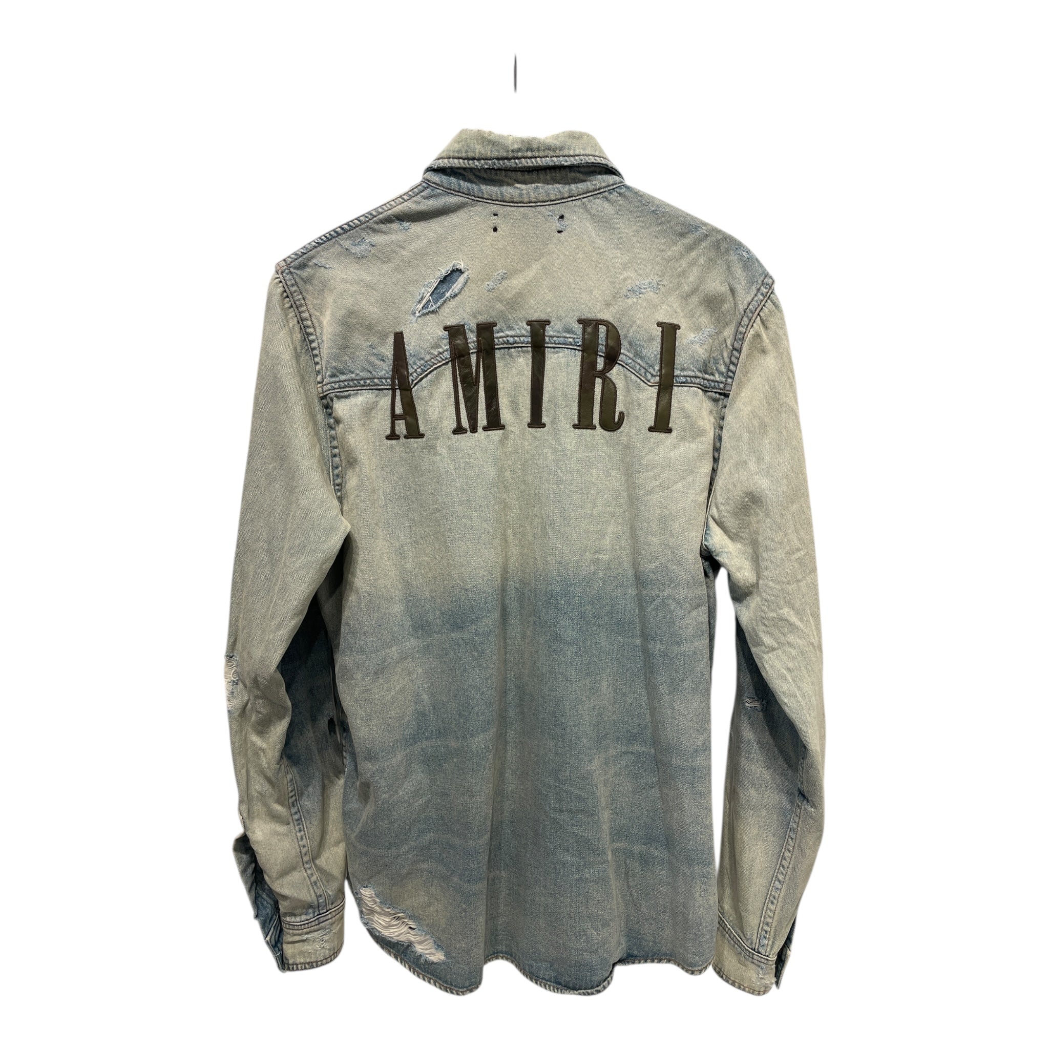 AMIRI/LS Shirt/M/Denim/BLU/ view 2