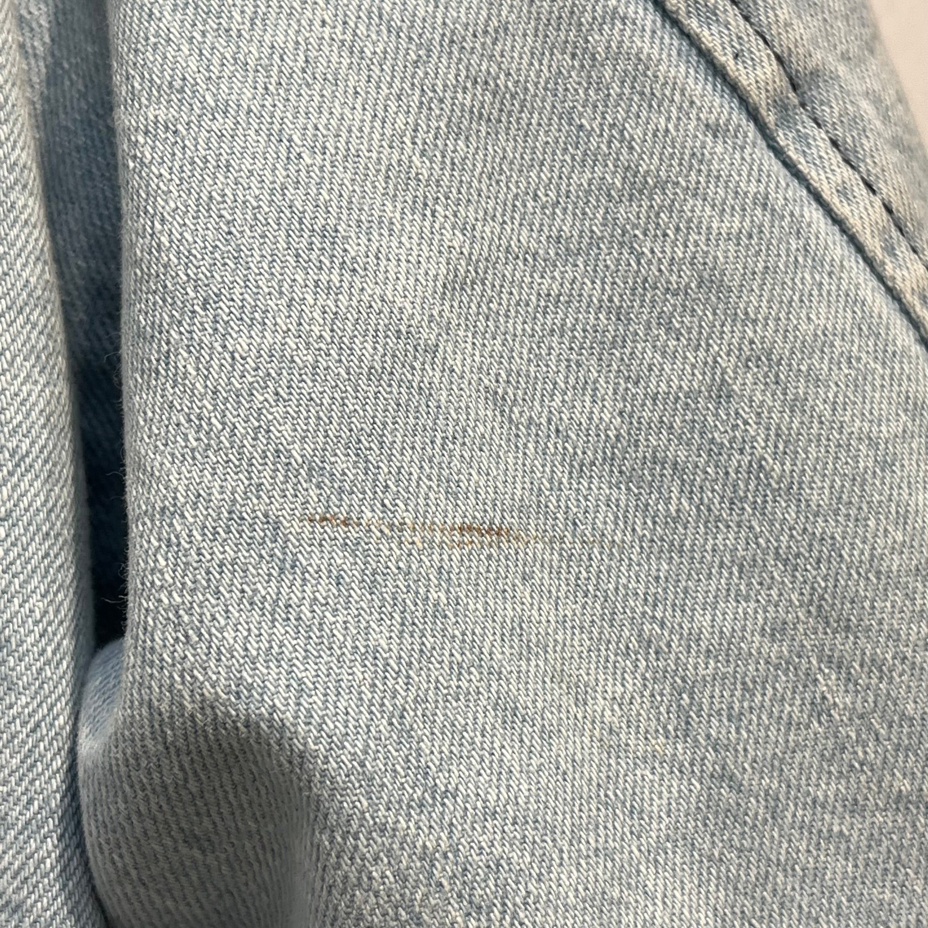 Gosha Rubchinskiy/Denim Jkt/M/Cotton/IDG/sherpa lined bomber sleeve zip view 5