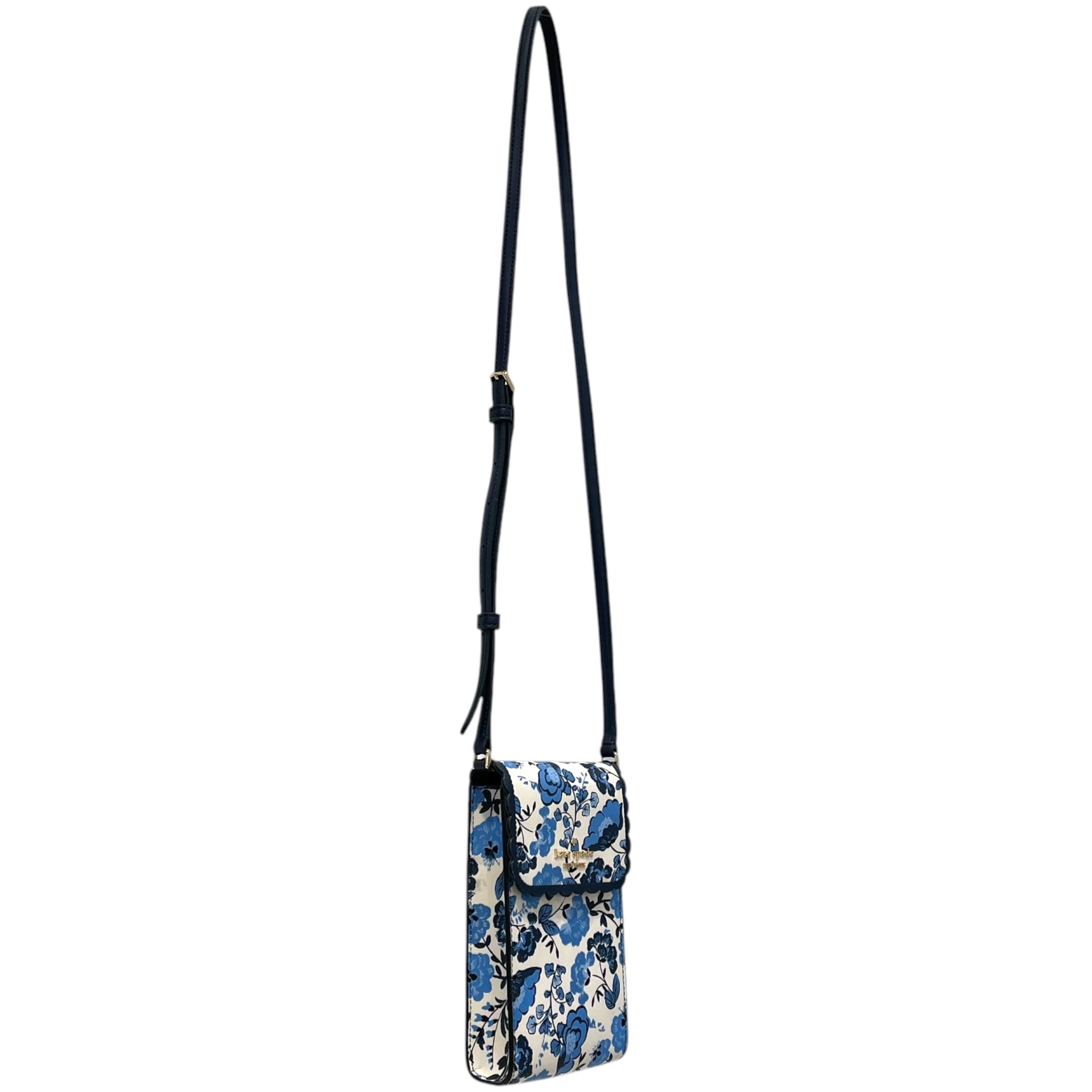 kate spade new york/Cross Body Bag/Floral Pattern/Leather/BLU/ view 6