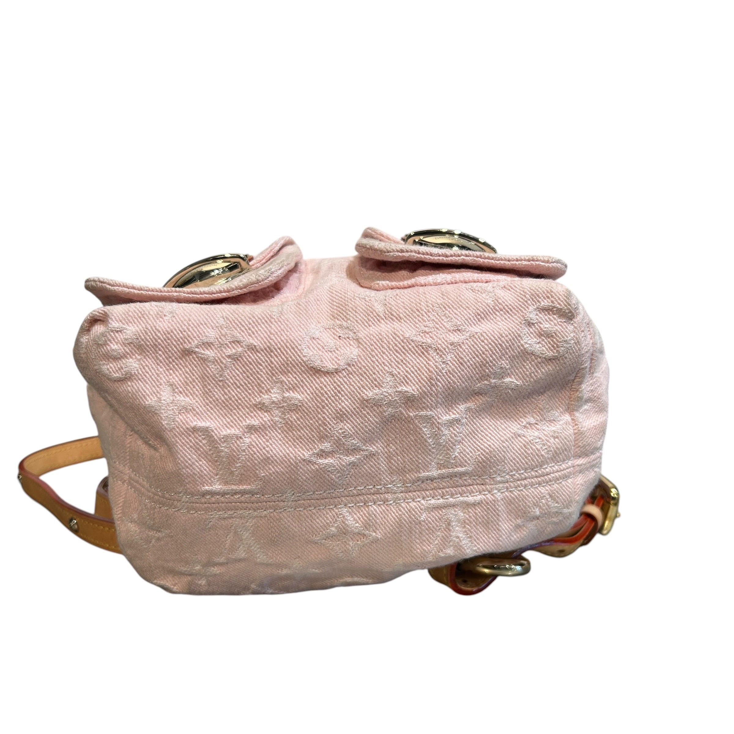 LOUIS VUITTON/Backpack/Monogram/PNK/Denim Venice view 3