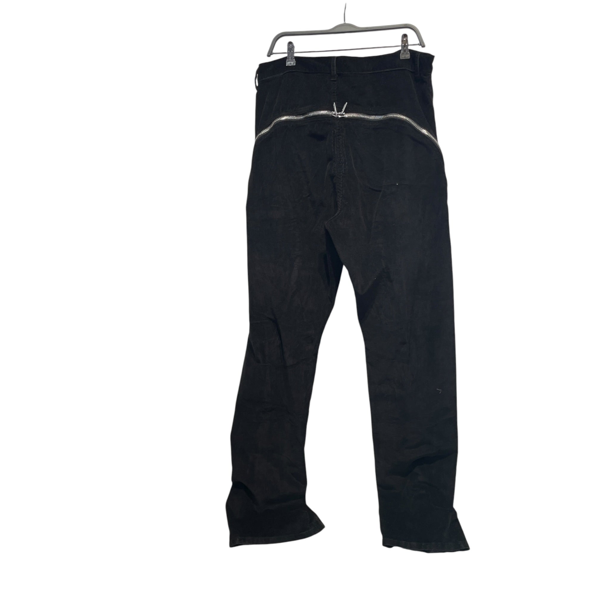 RICK OWENS DRKSHDW/Bootcut Pants/34/Corduroy/BLK/detroit cut view 2