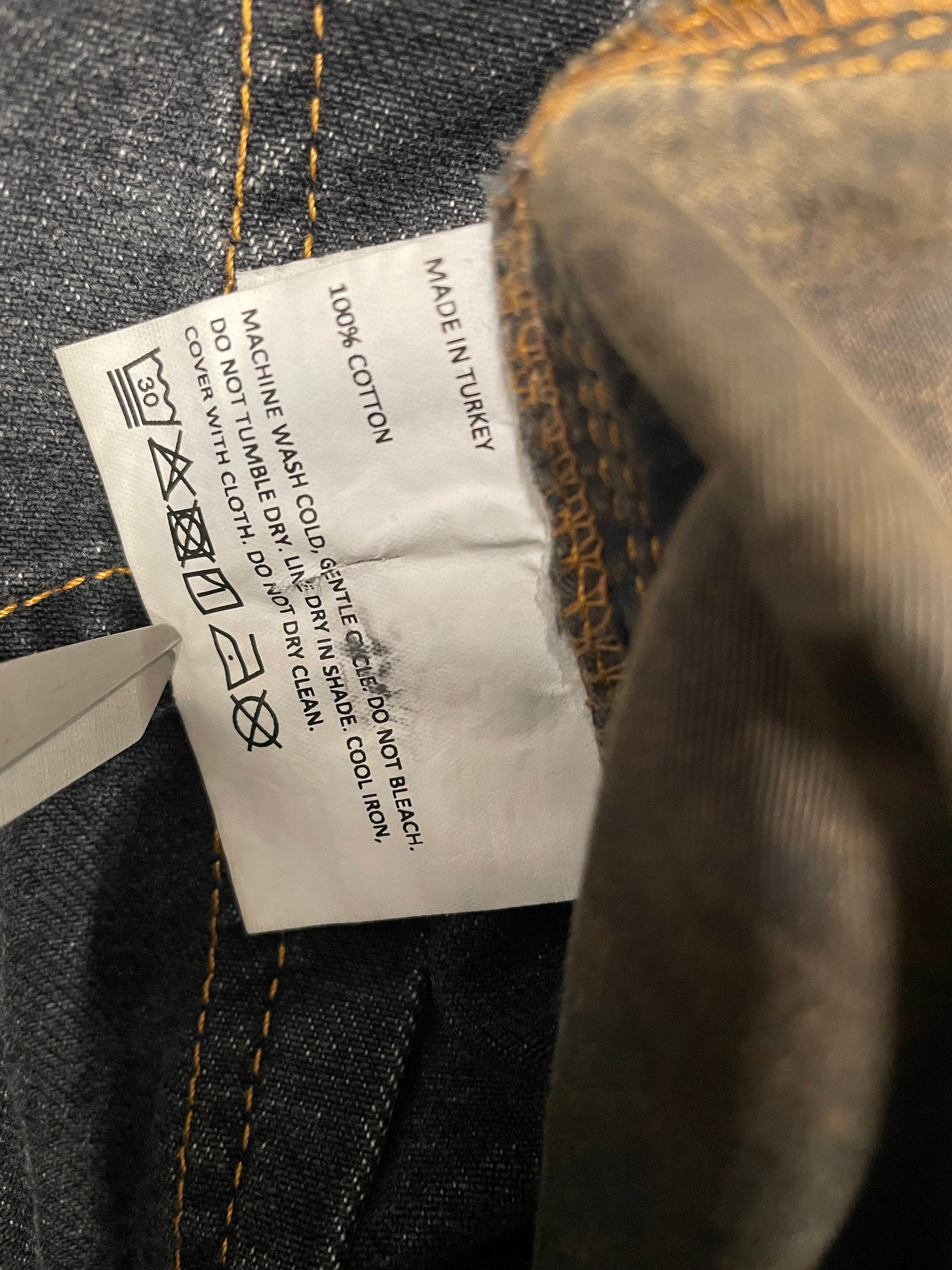 Vaquera/Shorts/25/Cotton/GRY/FRAY HEM/JUMBO CLOSURE BUTTON view 4