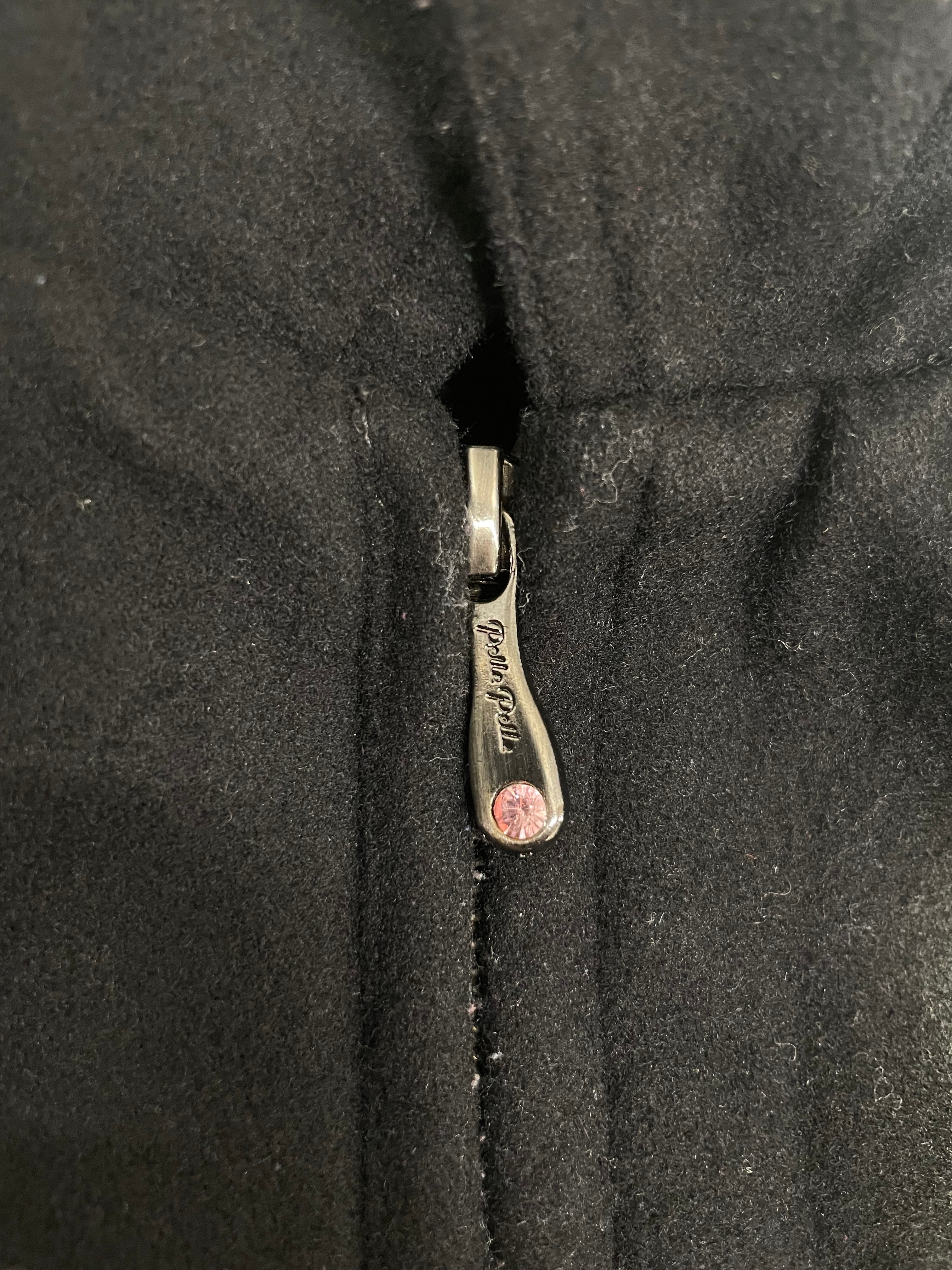 Pelle Pelle/Jacket/14/Wool/BLK/PINK SNAKE SKIN SUDDED BACK view 6