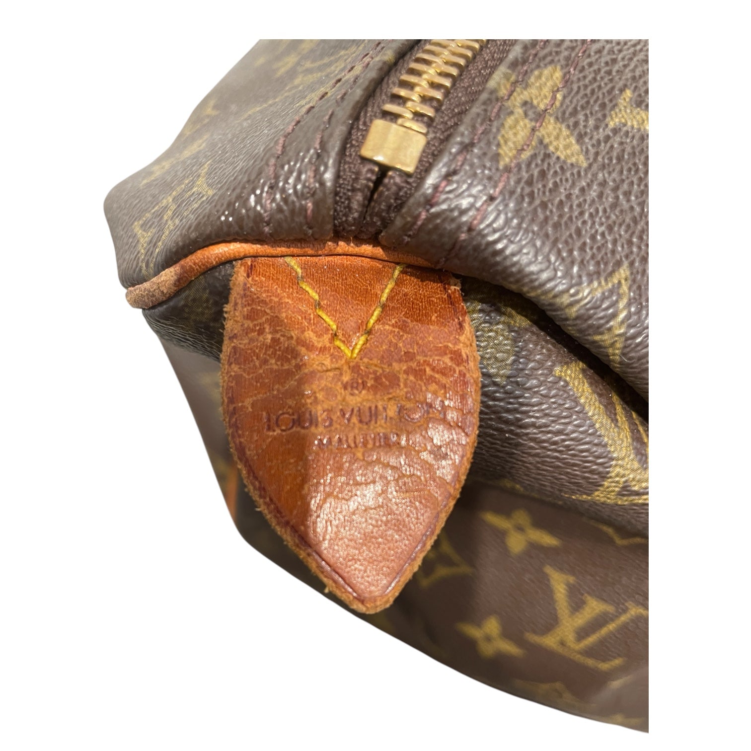 LOUIS VUITTON/Tote Bag/Monogram/Leather/BRW/LOUIS VUITTON SPEEDY HANDBAG view 5