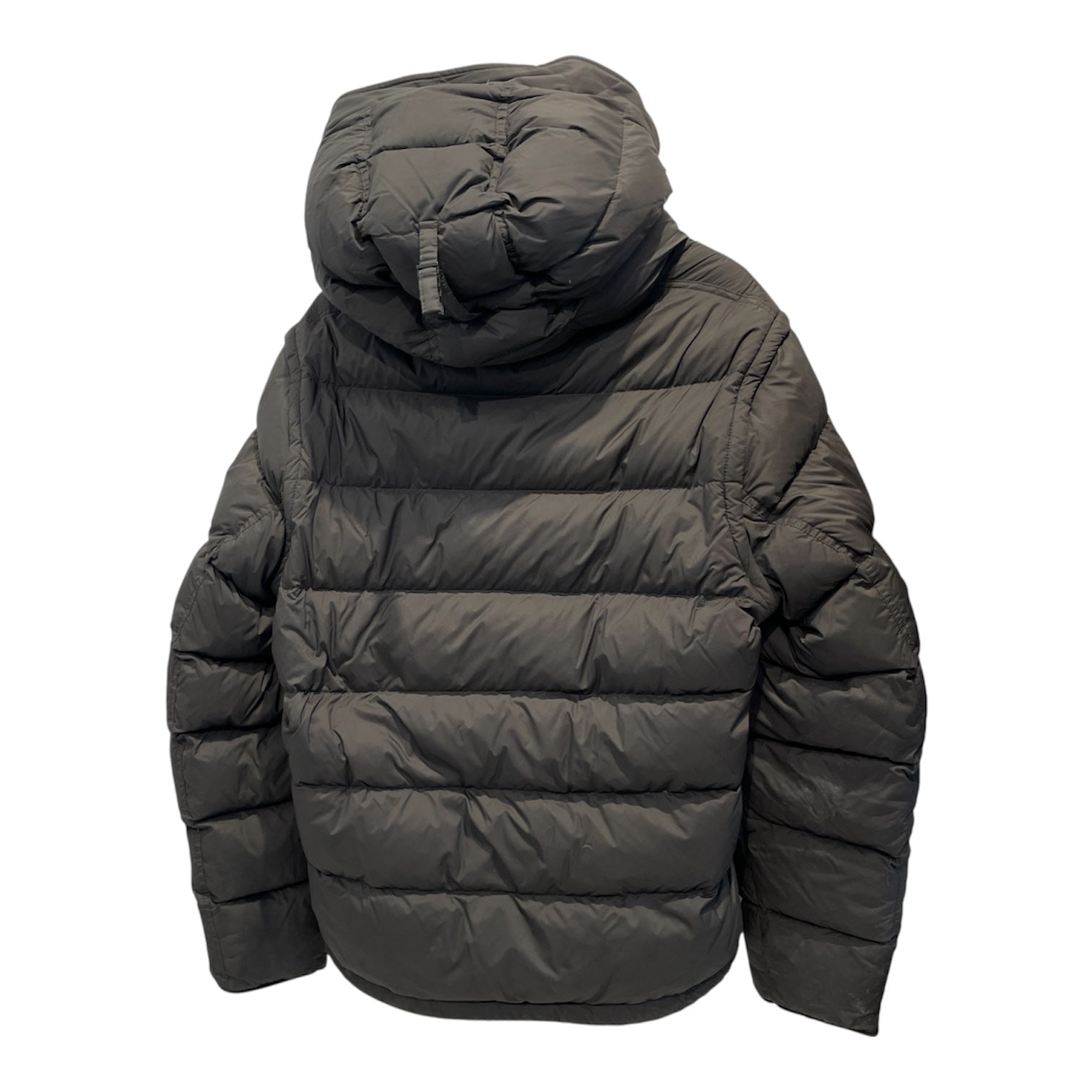 BURBERRY LONDON/Coat/56/Nylon/GRN/Zip Up Puffer view 2