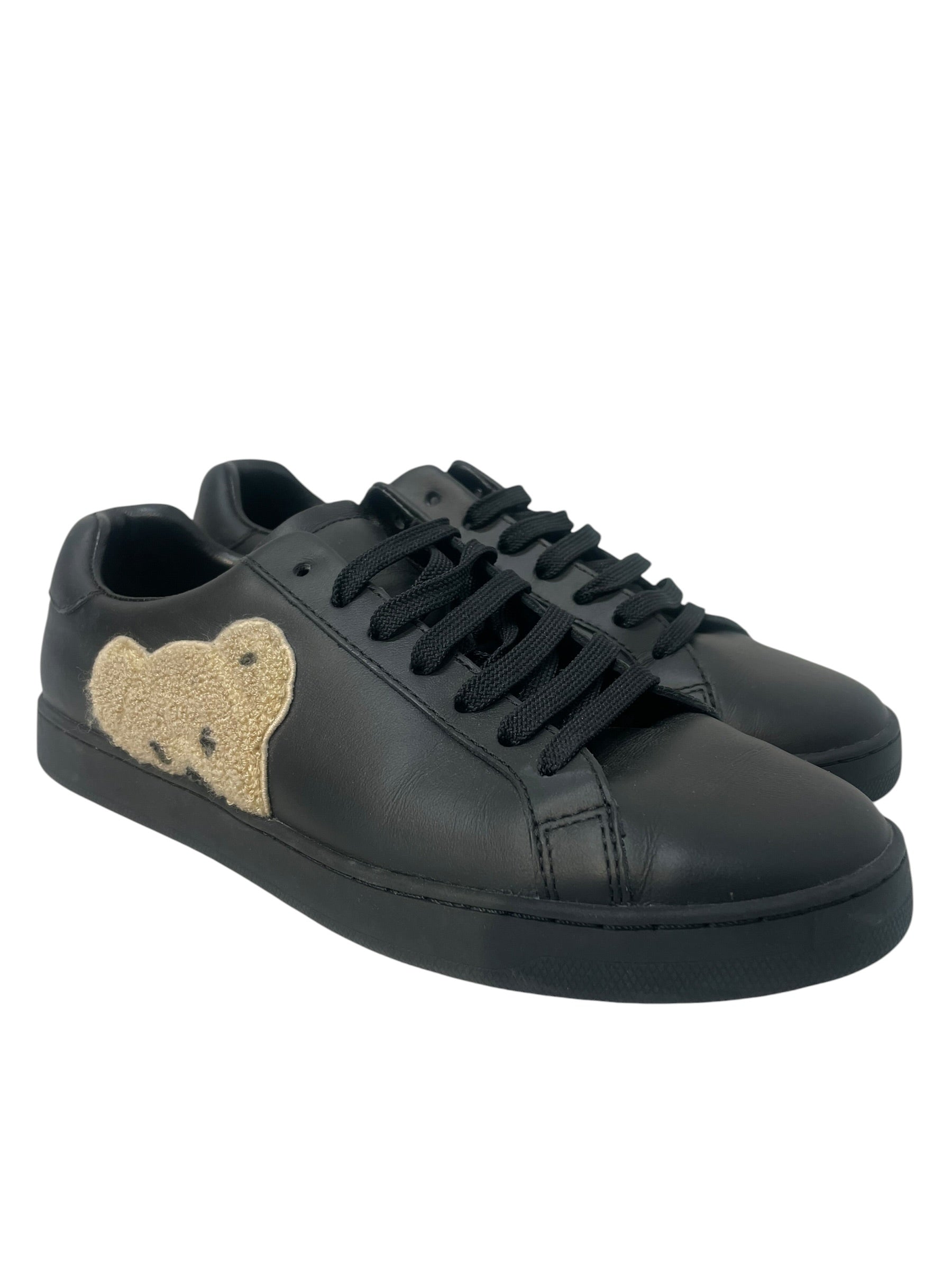 Palm Angels/Low-Sneakers/EU 40/Leather/BLK/Side Teddy view 1