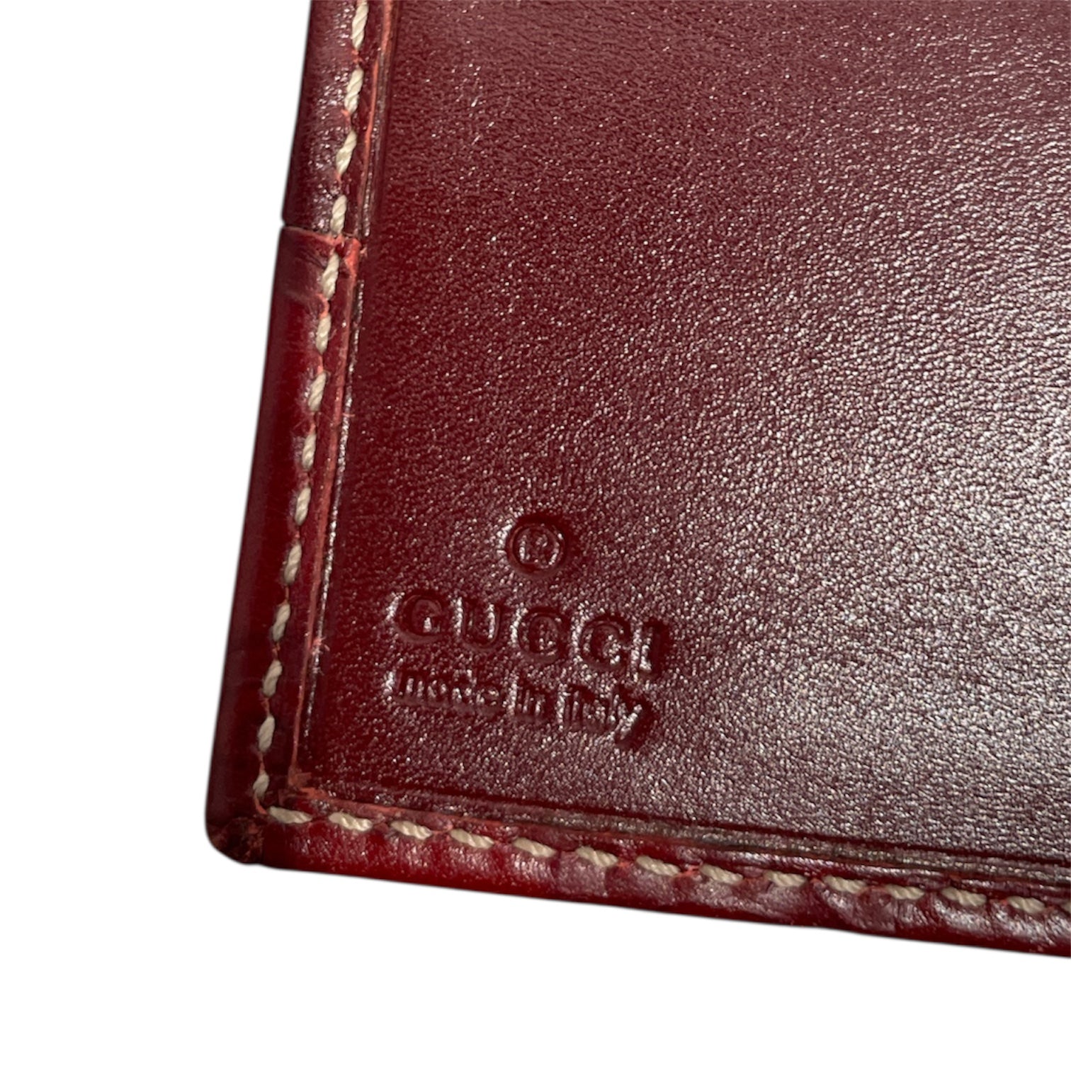 GUCCI/Bifold Wallet/Monogram/BRD/VELVET STRIPE GG view 3