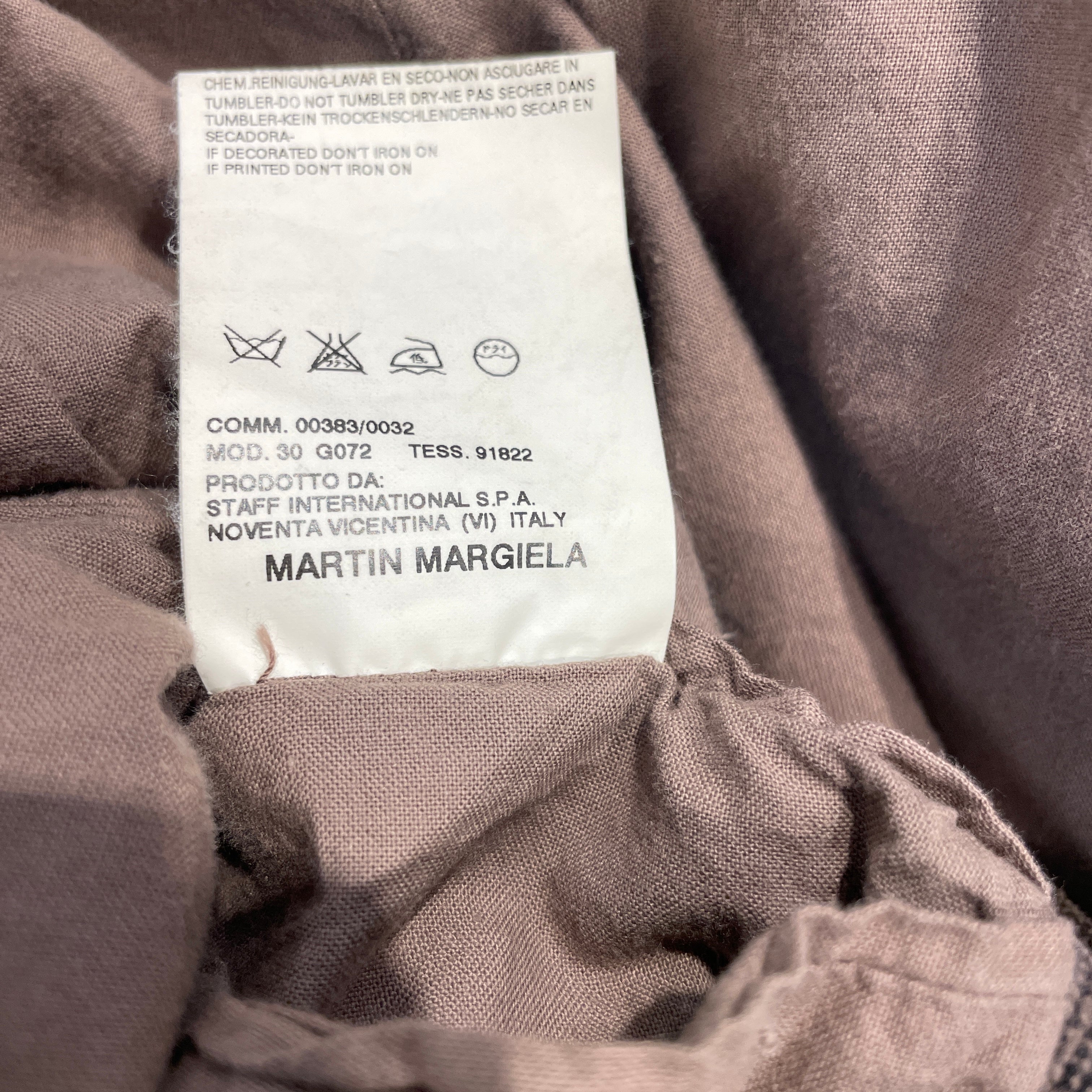 Martin Margiela/Coat/54/Cotton/BRW/ view 3