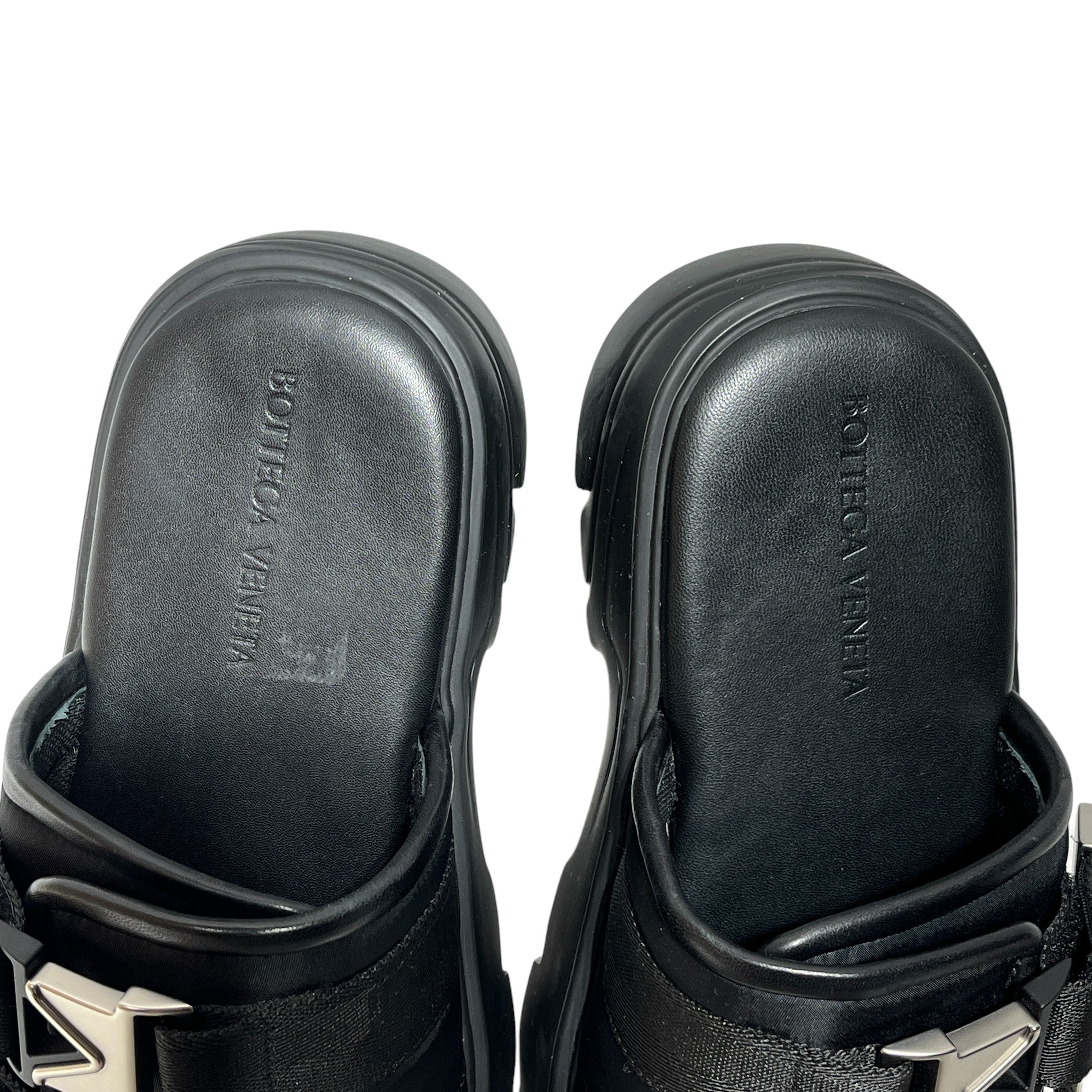BOTTEGA VENETA/Sandals/EU 42/BLK/velcro/slide view 3