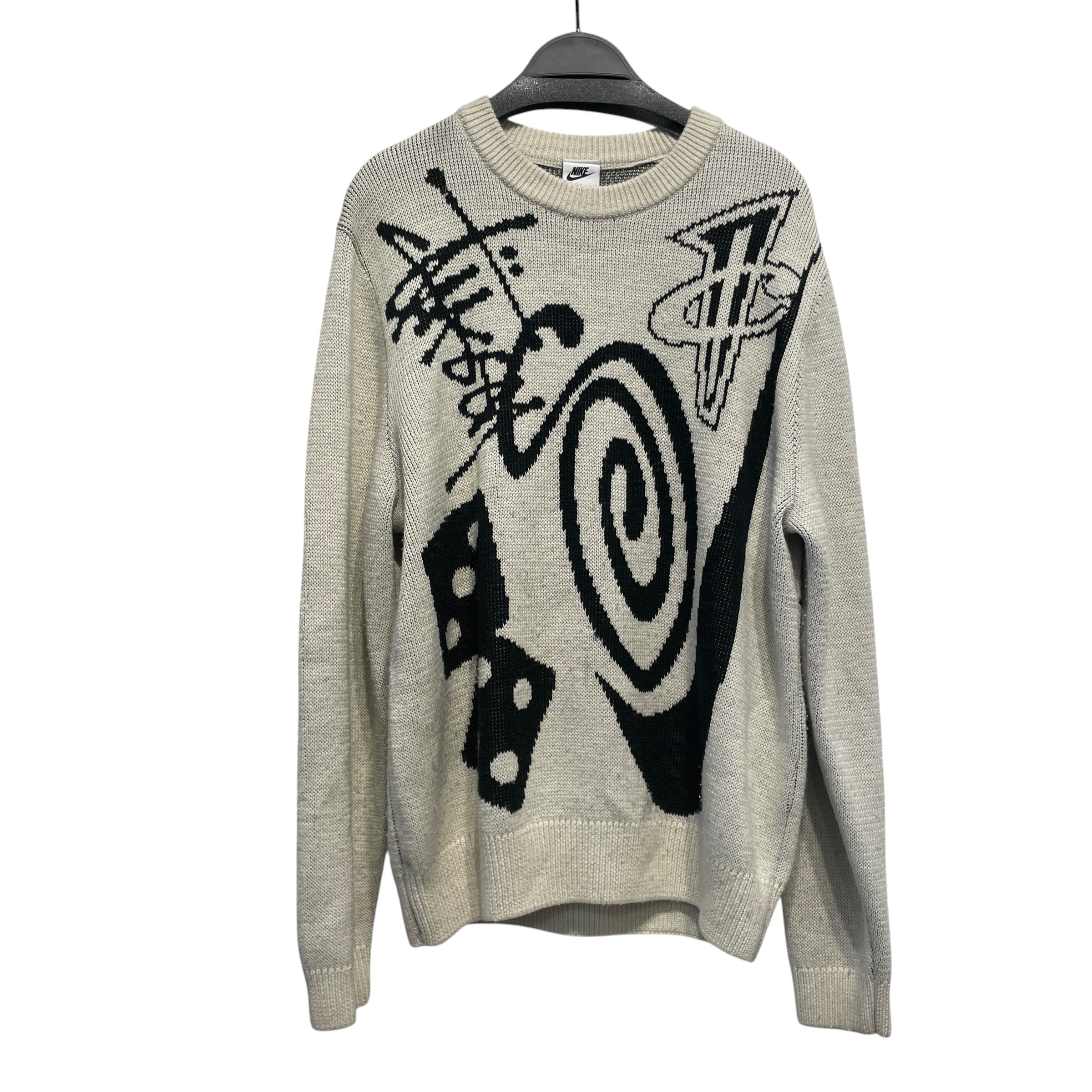 NIKE/STUSSY/Sweater/S/CRM/natural view 1