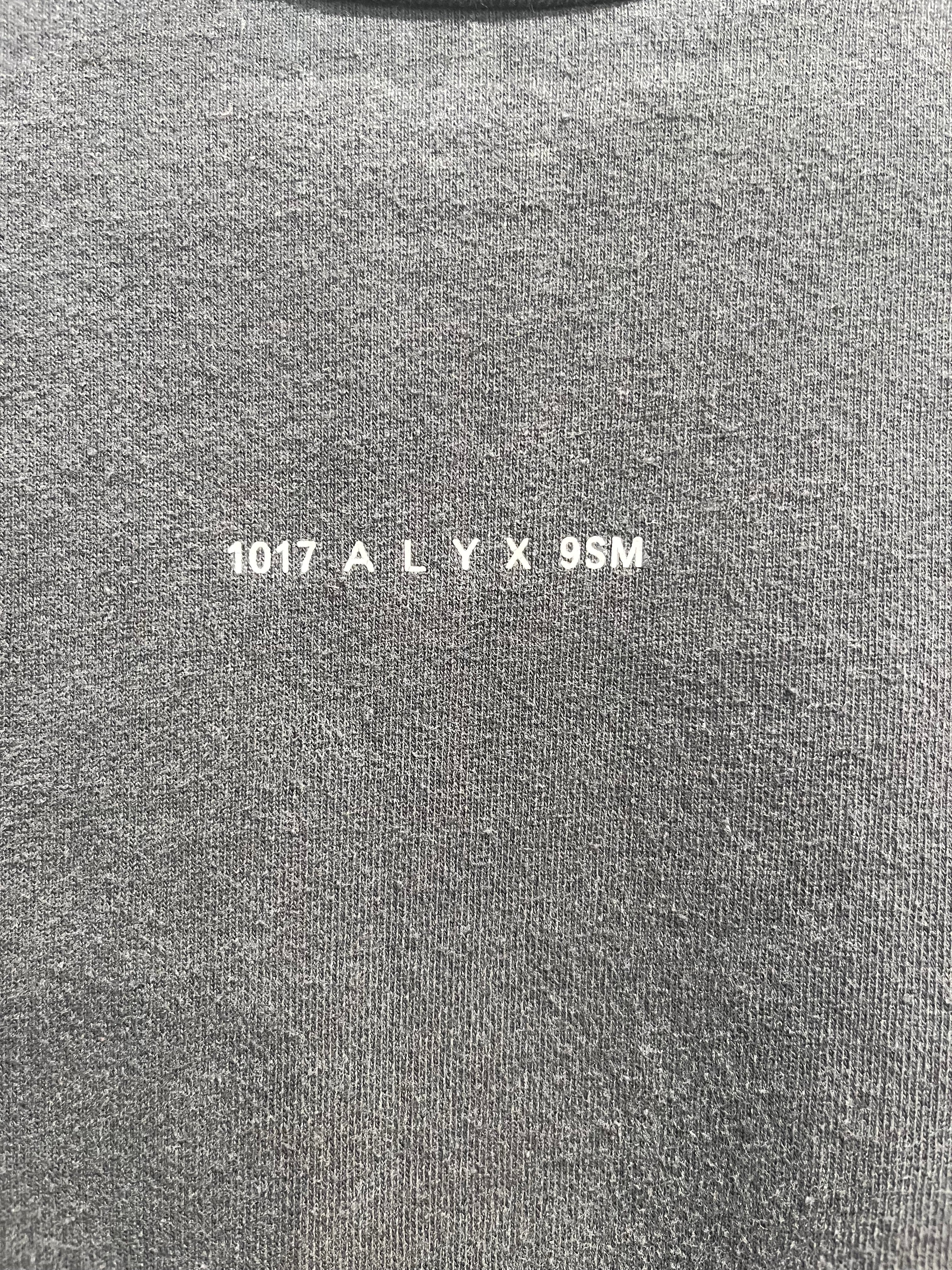 1017 ALYX 9SM(ALYX)/LS T-Shirt/M/Cotton/BLK/Graphic/RED LOGO SLEEVE A SLEEVE view 5