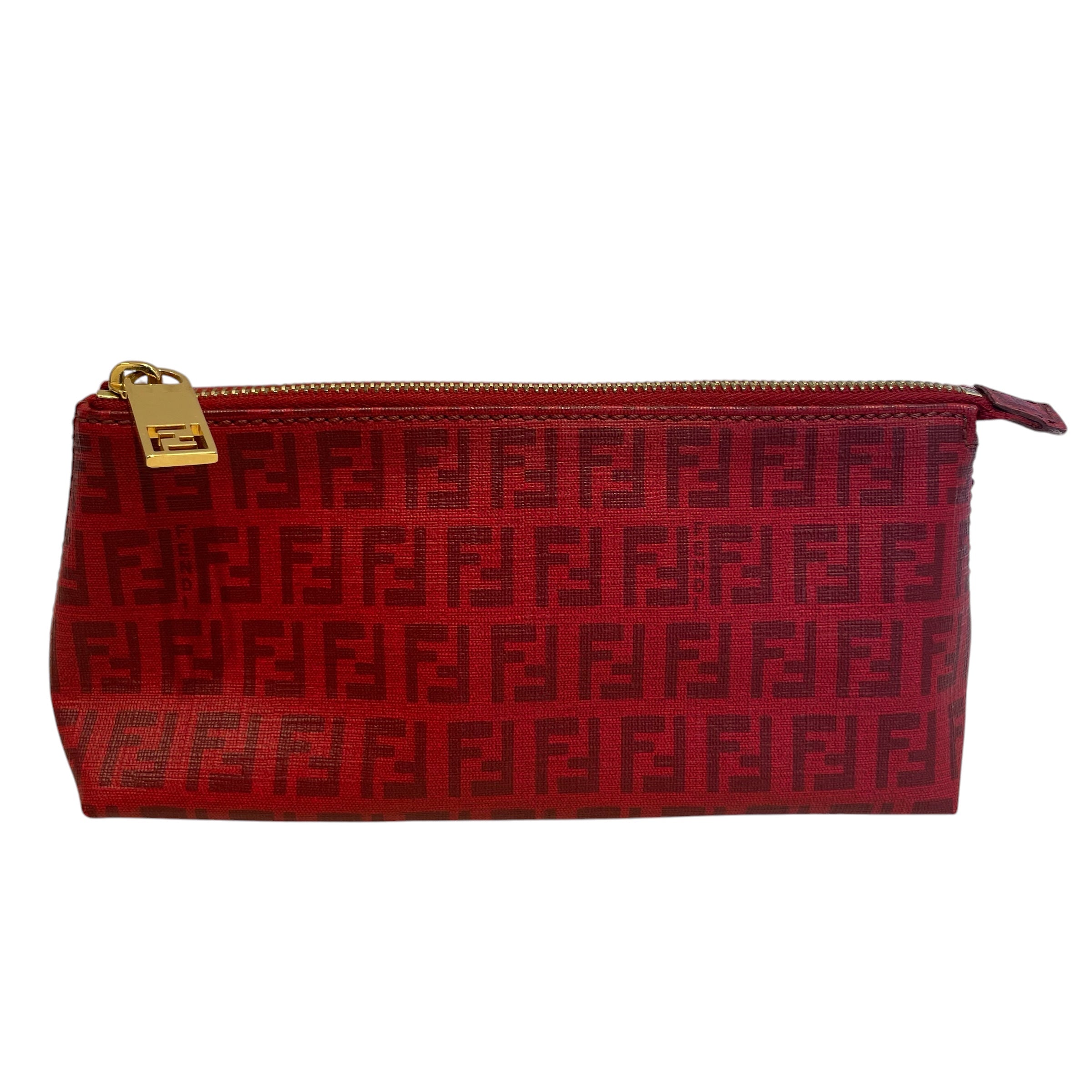 FENDI/Pouch/Monogram/Leather/RED/gld hard/7n0074-yg1-129-2384 view 1
