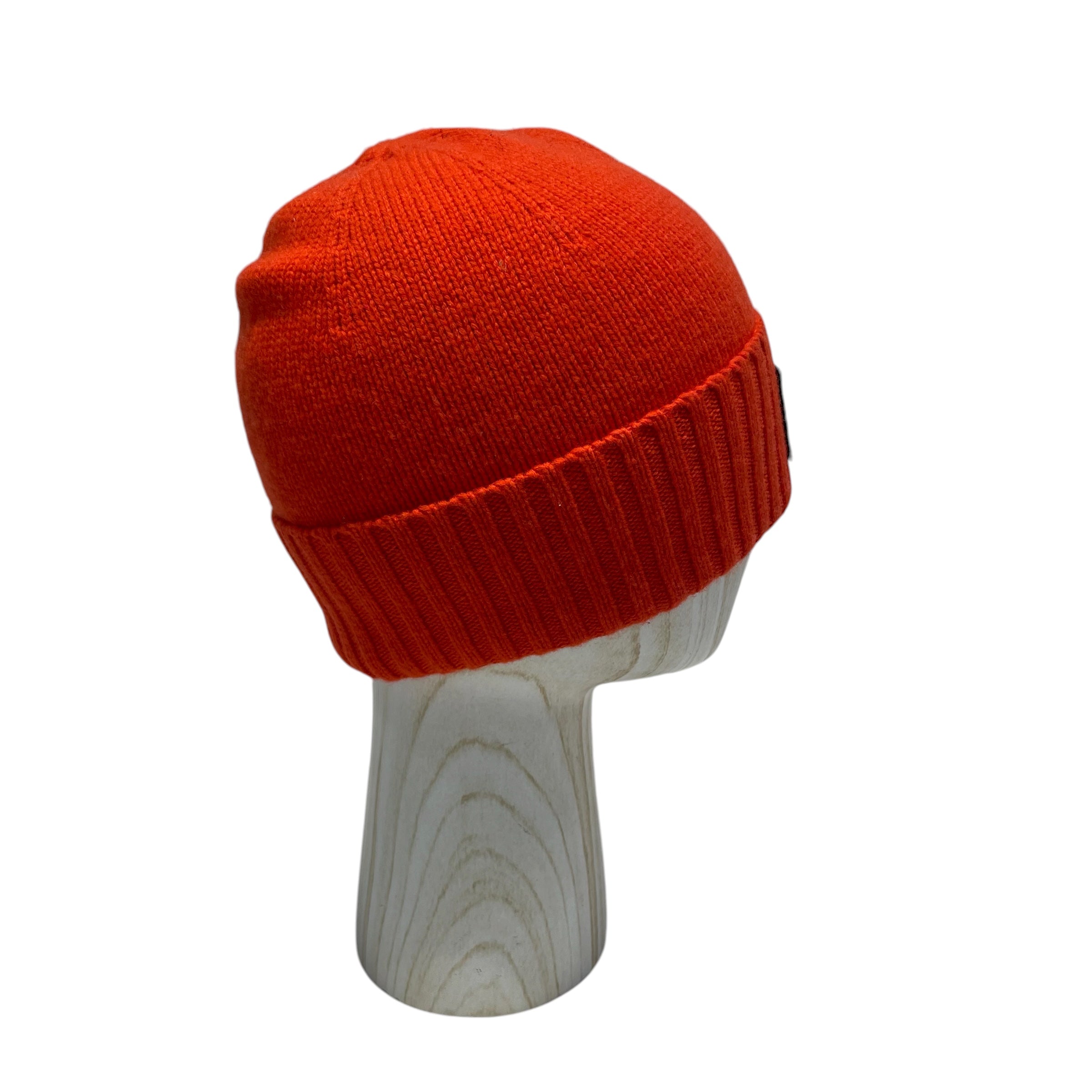 MOOSE KNUCKLES/Beanie/OS/Cotton/ORN/M's/BLK LOGO ON FRNT view 2
