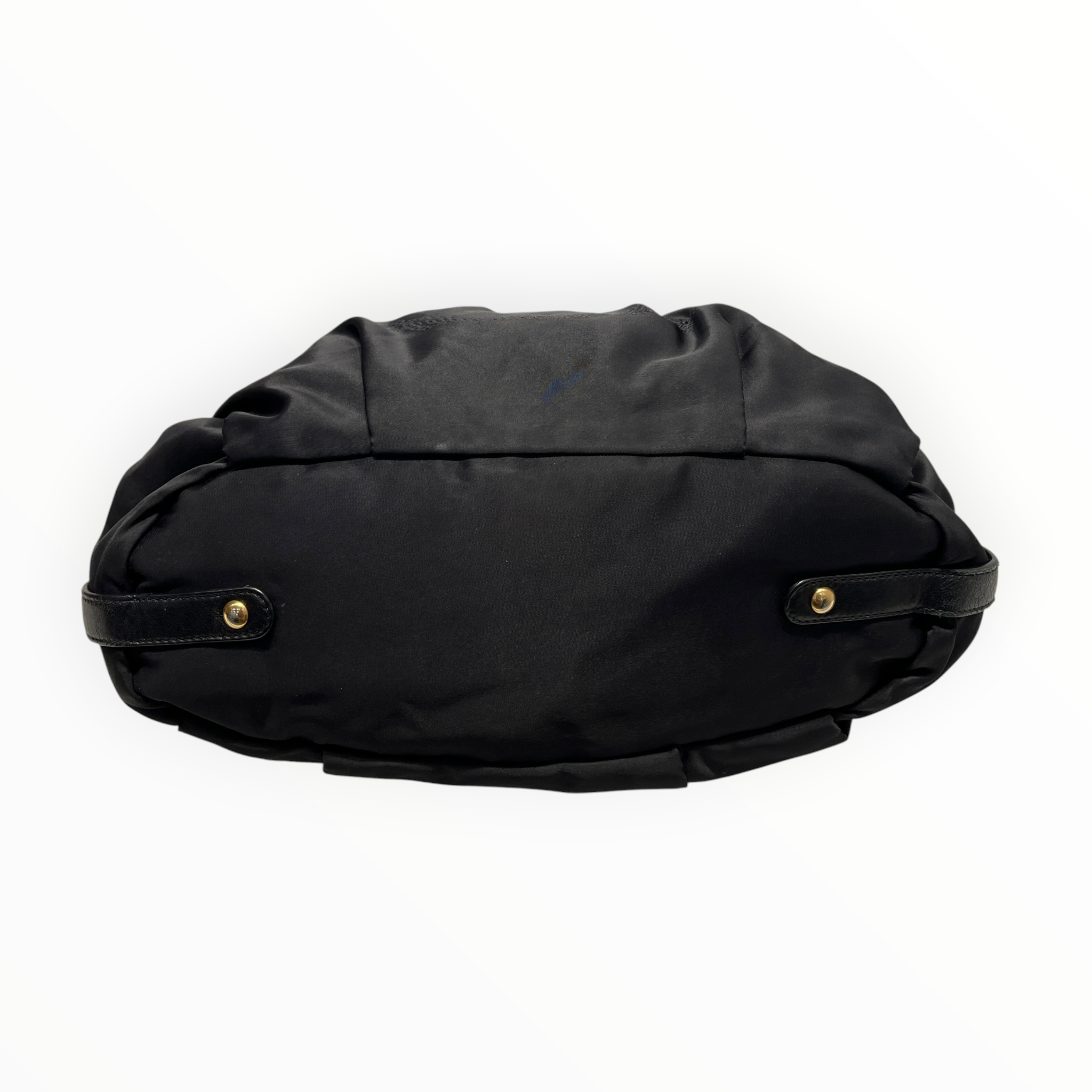 PRADA/Hand Bag/Graphic/Nylon/BLK/TESSUTO GAUFRE/GOLD HARDWARE view 3