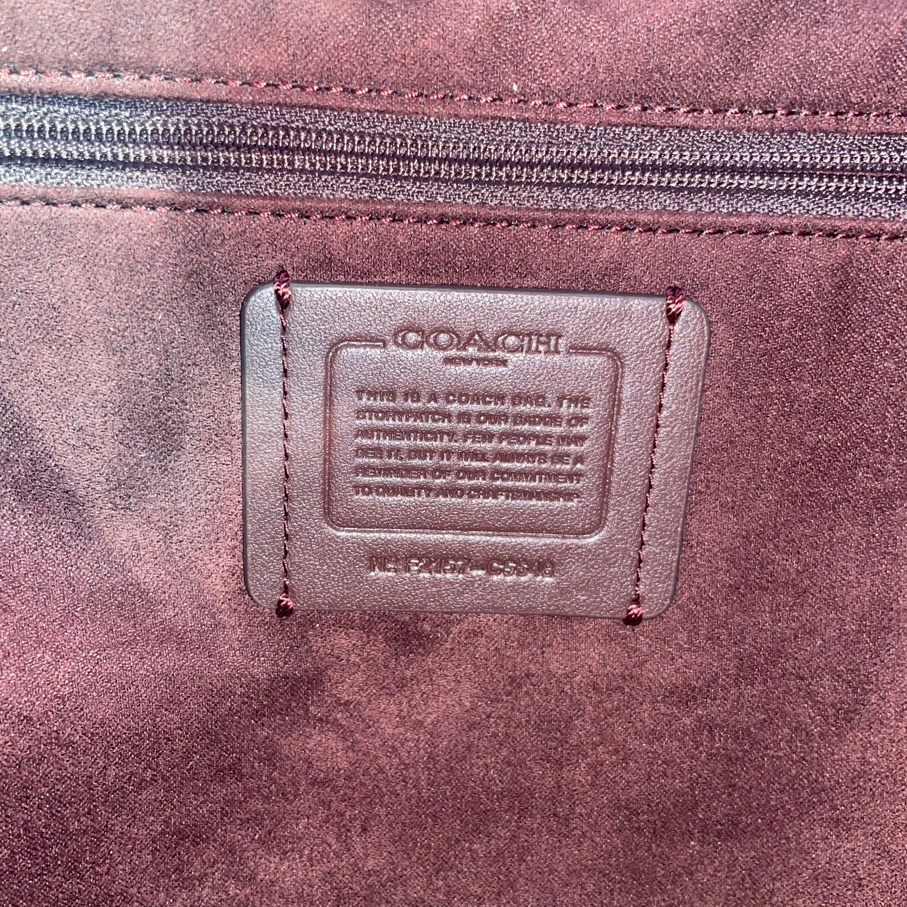 COACH/Backpack/Leather/PPL/ view 7