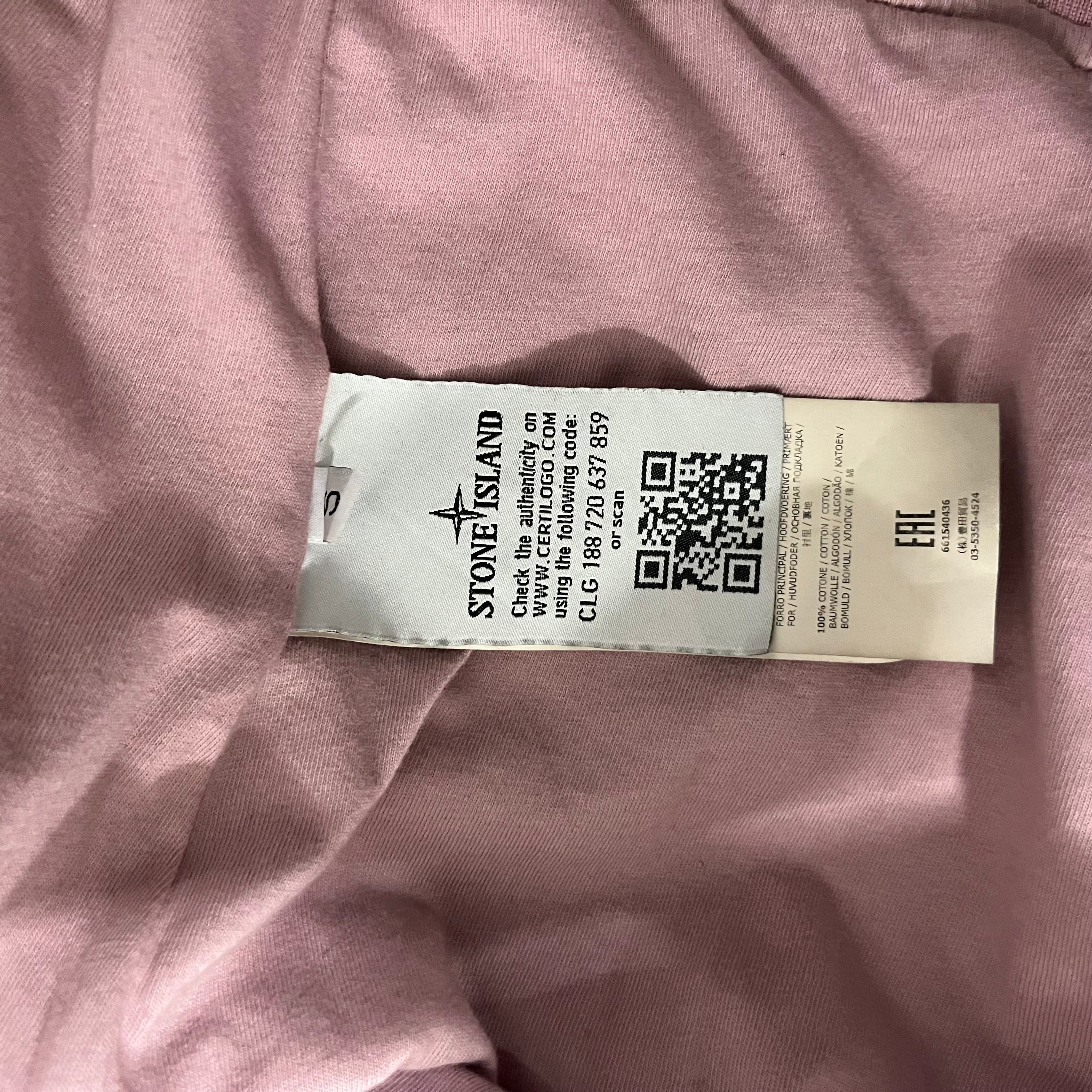 STONE ISLAND/Quilted Jkt/S/Nylon/PNK/crinkle bomber view 7