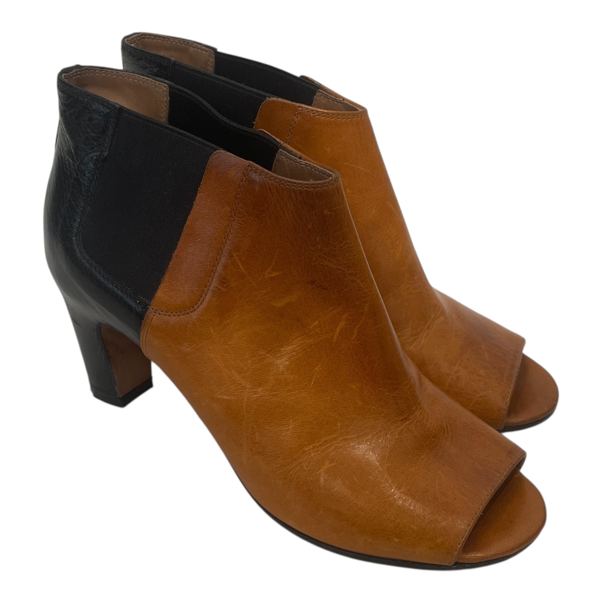 Maison Margiela/Heels/EU 36/Leather/BRW/2 TONE HEELS view 1