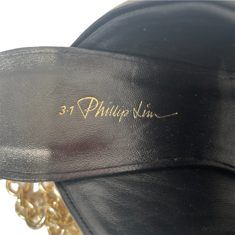 3.1 phillip lim/Heels/EU 35/BLK/Ankle Strap/