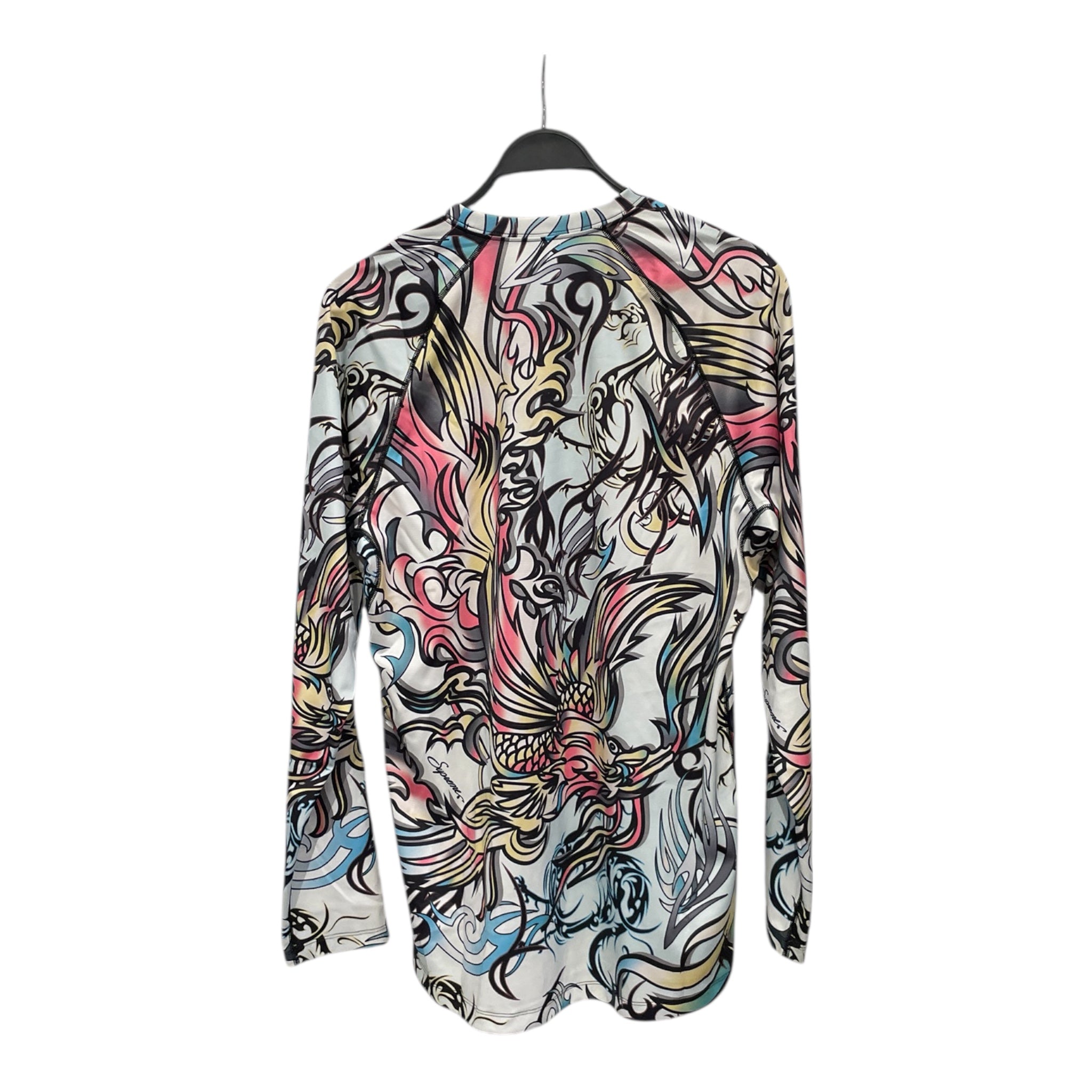 Supreme/THE NORTH FACE/LS T-Shirt/L/Polyester/MLT/All Over Print/DRAGON PRINT view 2
