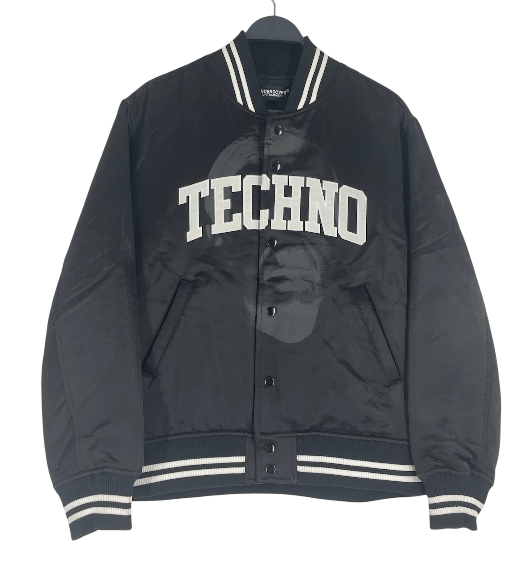UNDERCOVER/Baseball Jkt/3/Black/Cotton/UC2C4210-2 view 1