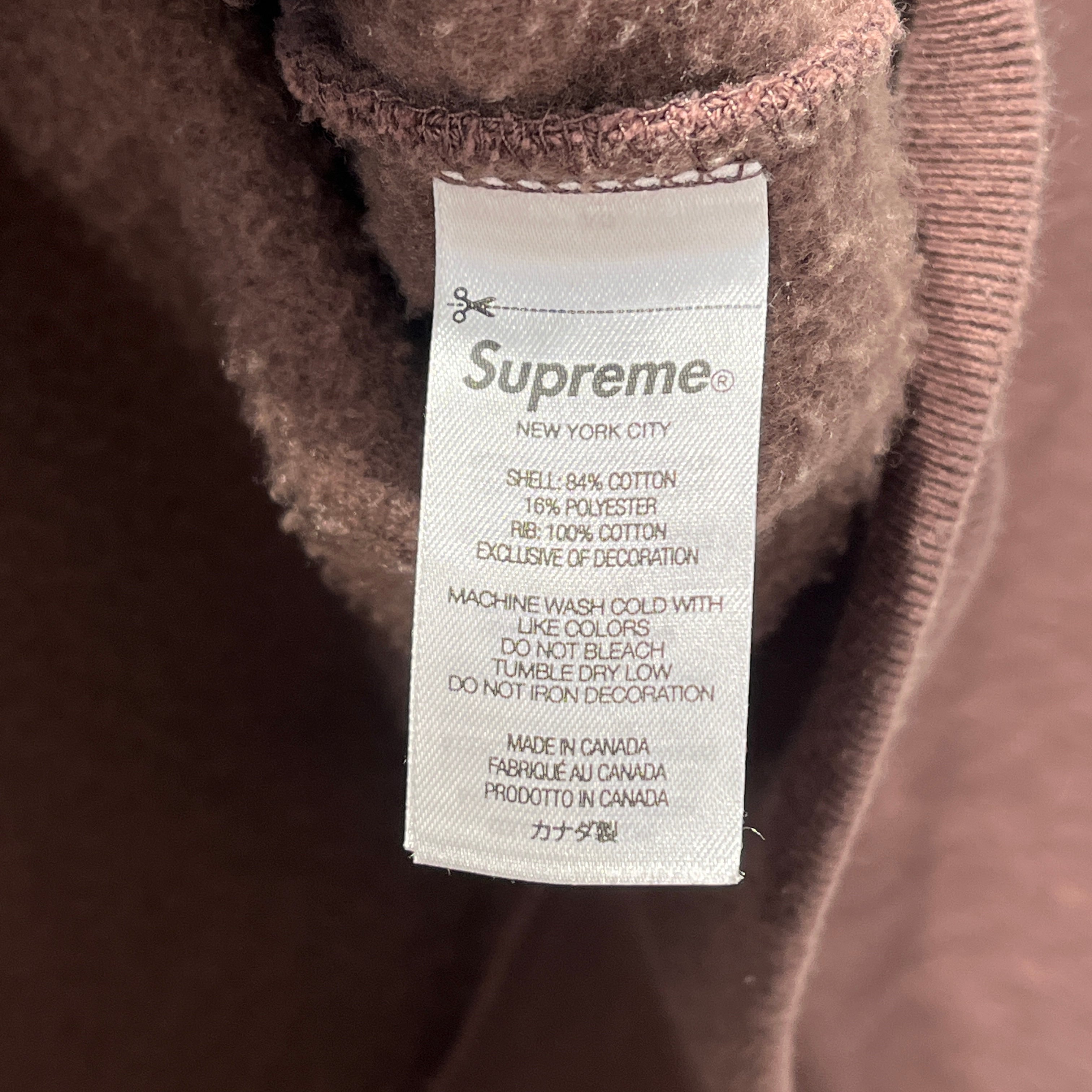 Supreme/Sweatshirt/L/Cotton/BRW/BOX LOGO CREWNECK view 4