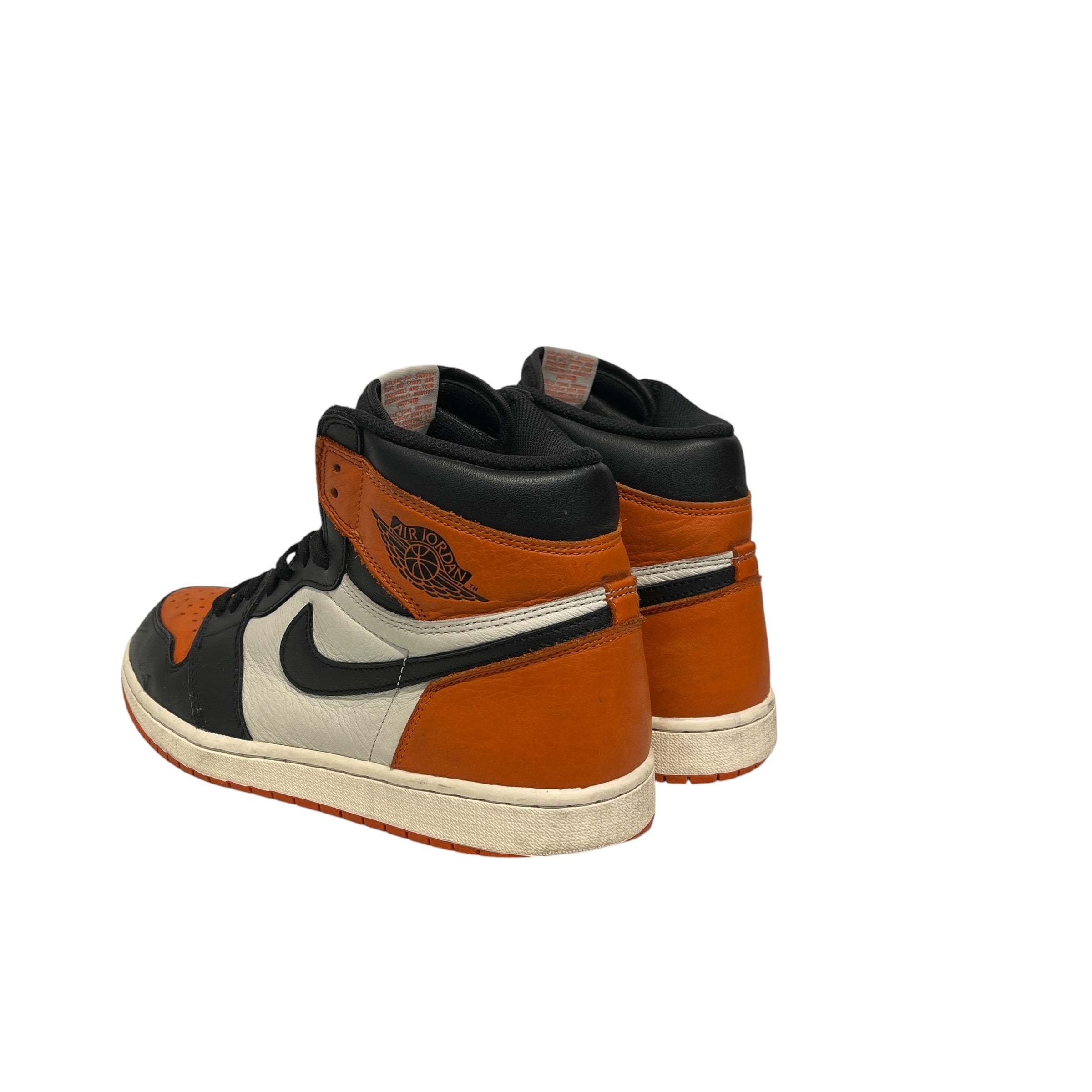JORDAN BRAND/Hi-Sneakers/US 11/Cotton/ORN/shattered backboards view 2