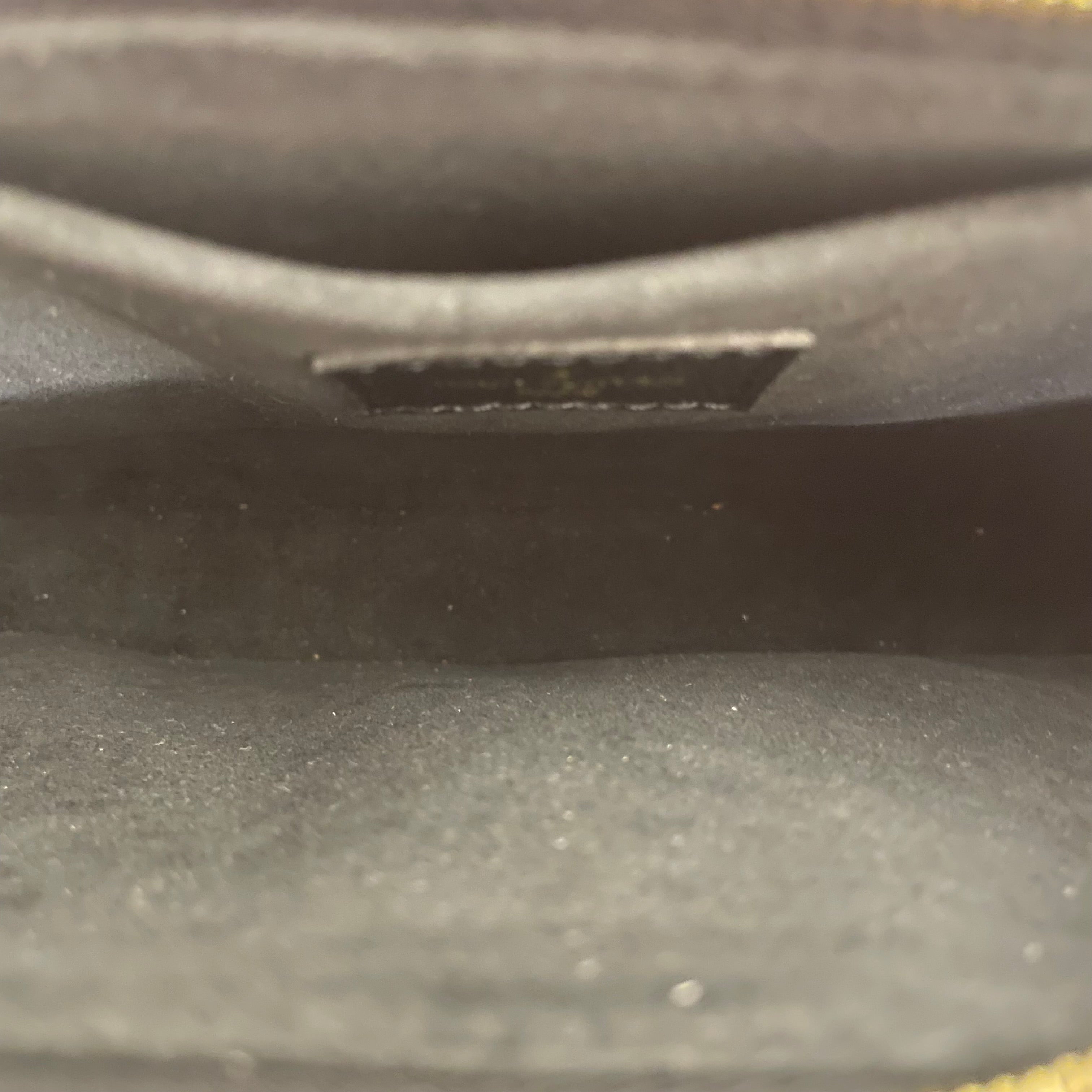 LOUIS VUITTON/Hand Bag/Monogram/Leather/BLK/MULTI POUCHETTE view 5