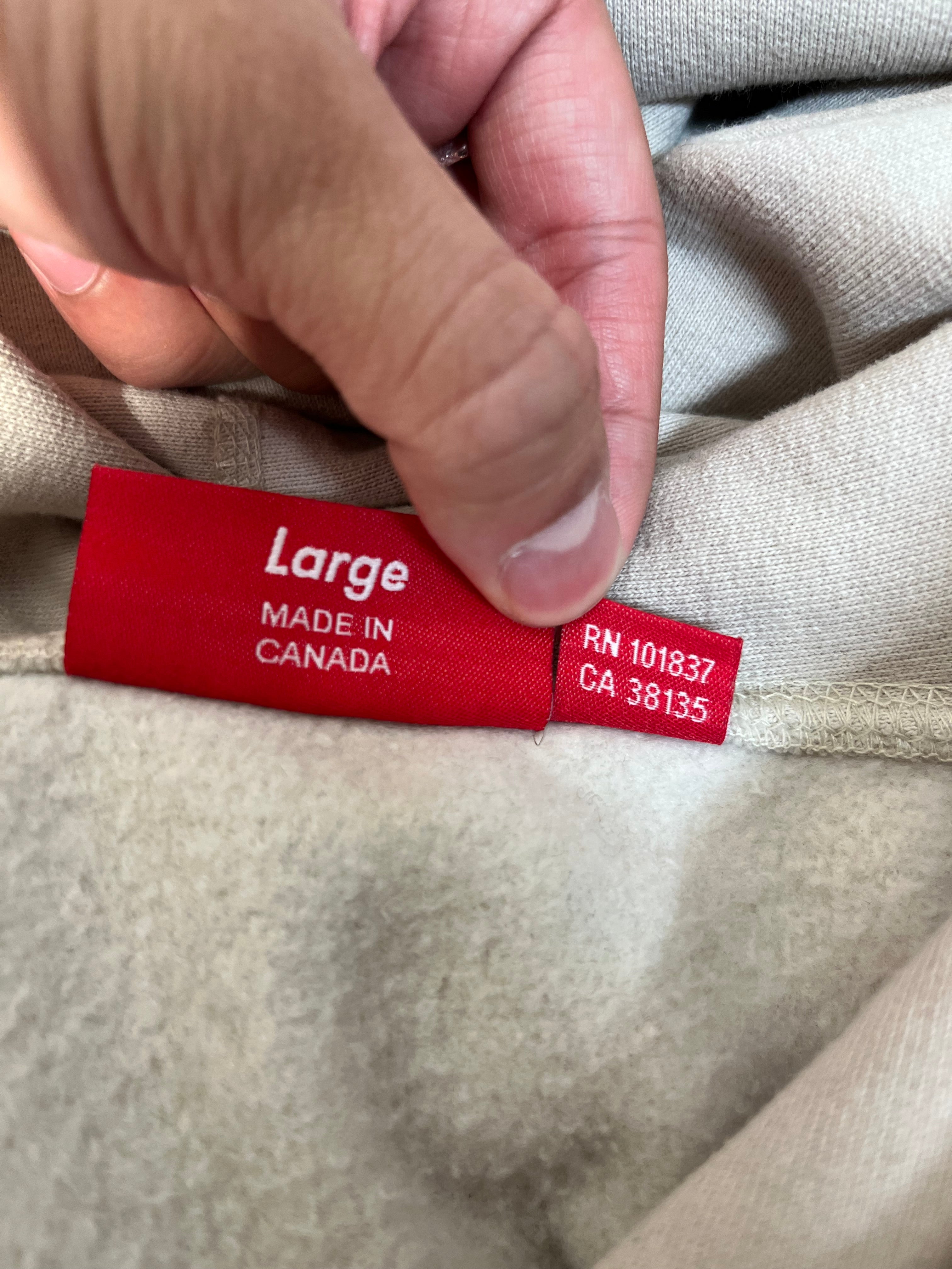 Supreme/Hoodie/L/Cotton/CRM/Box Logo view 4