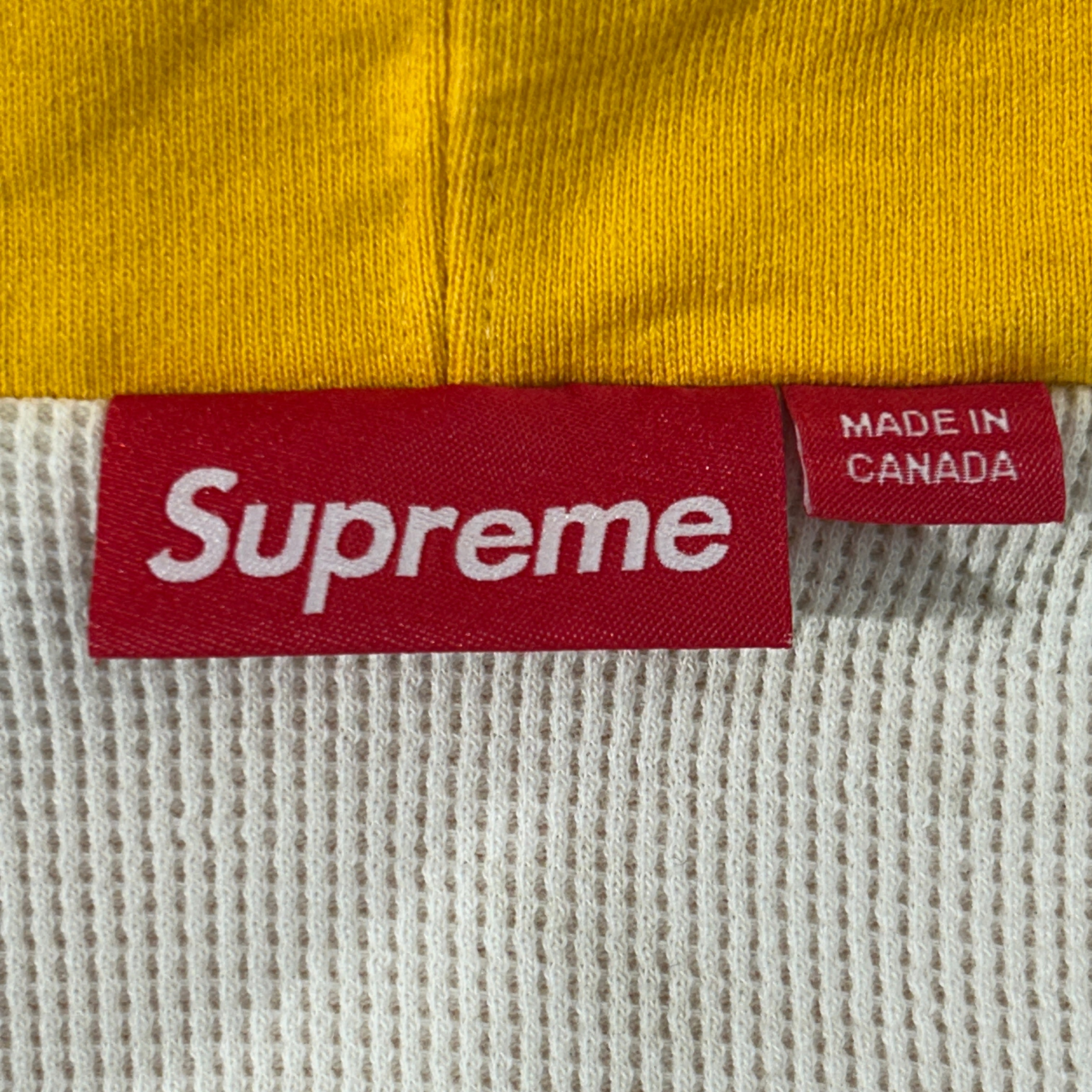 Supreme/Hoodie/S/Cotton/YEL/ARC THERMAL LINED HOODIE view 3