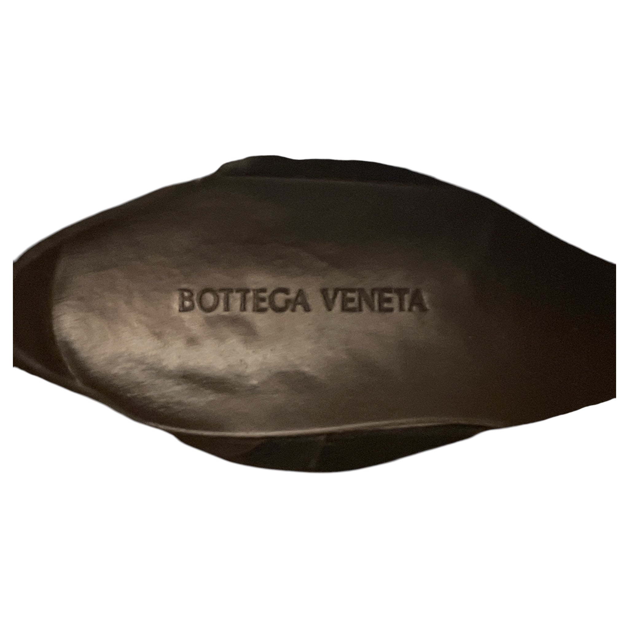 BOTTEGA VENETA/Long Boots/EU 38/Leather/BLK/Yellow Sole Chelsea Hi view 3