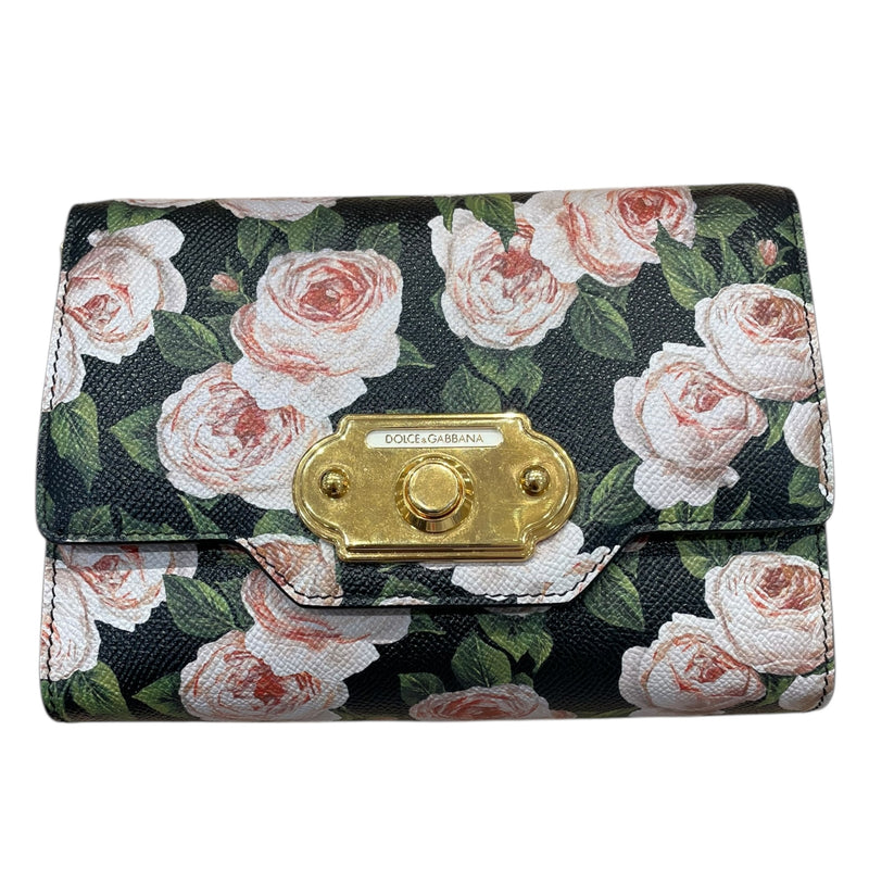 DOLCE&GABBANA/Cross Body Bag/OS/Floral Pattern/Leather/MLT/
