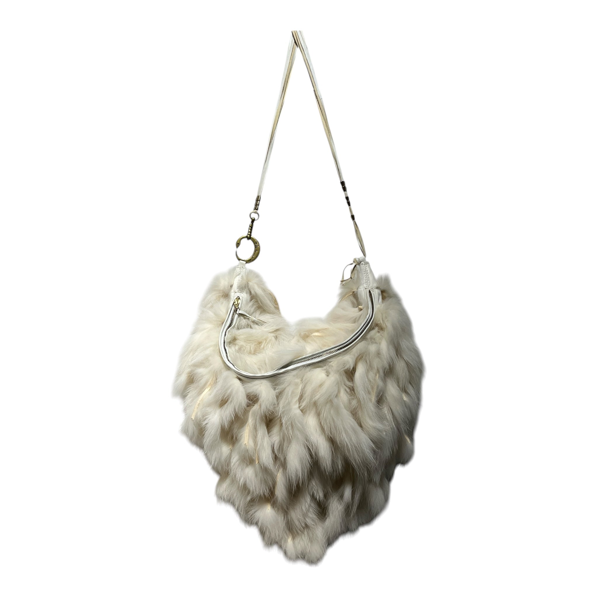 roberto cavalli/Bag/Fur/WHT/FOX FUR view 2