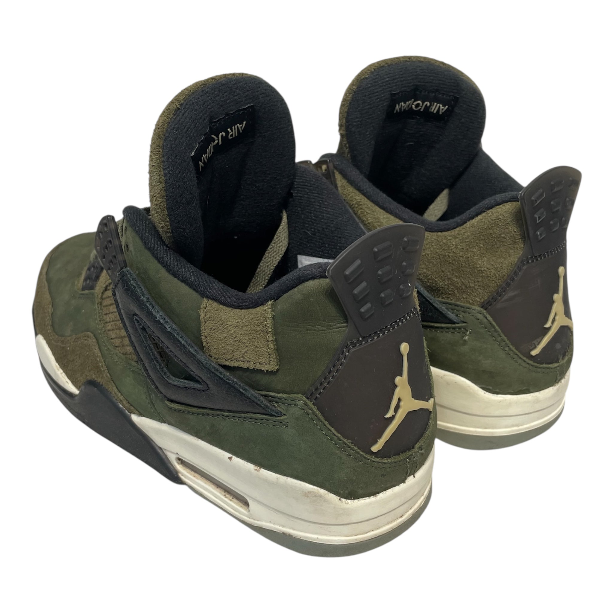 NIKE/AIR JORDAN 4 RETRO/Hi-Sneakers/US 10/Suede/GRN/FB9927-200 view 2