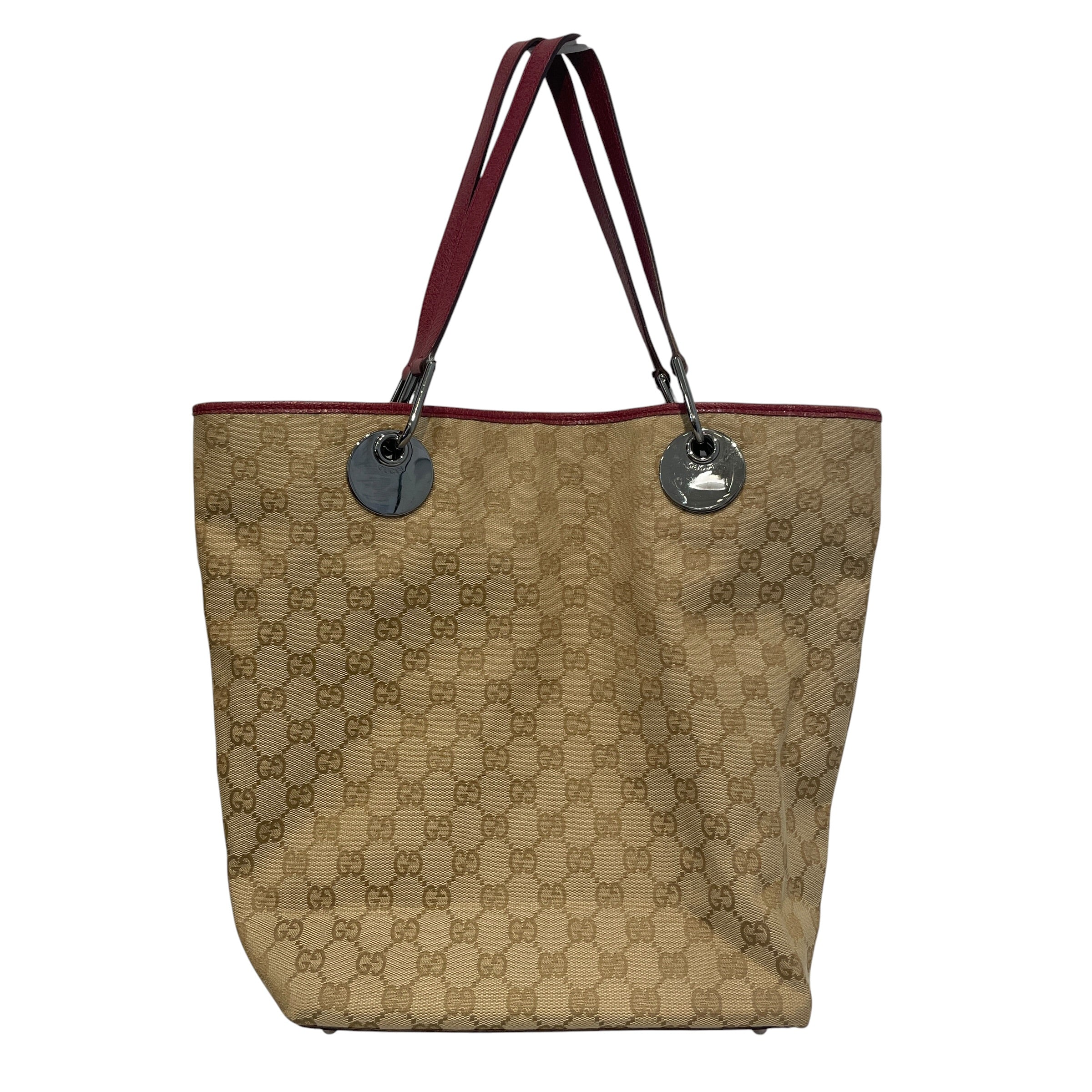GUCCI/Bag/Nylon/BRW/Gucissima Canvas Tote view 2