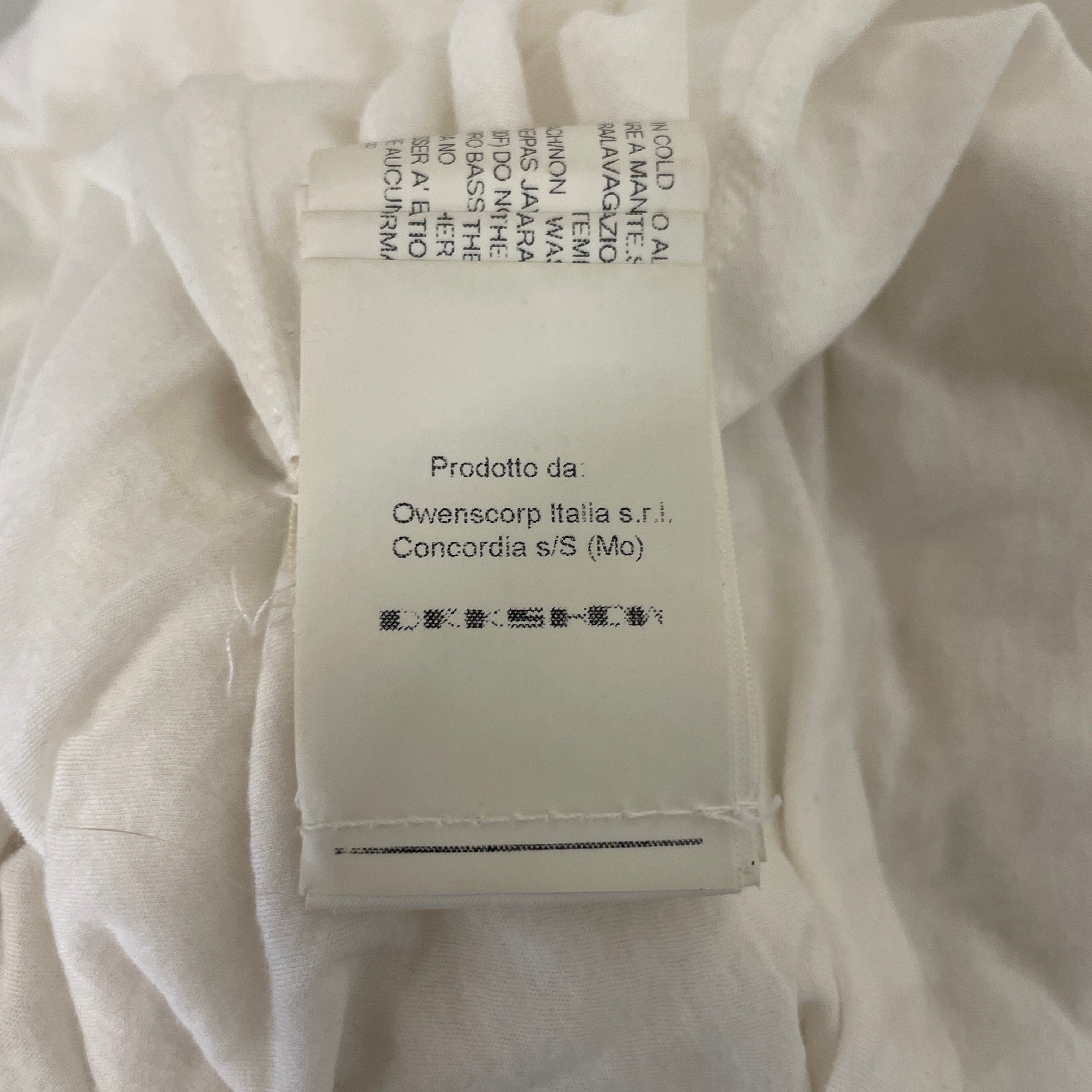 Rick Owens/T-Shirt/L/Cotton/WHT/long t shirt dress l view 5