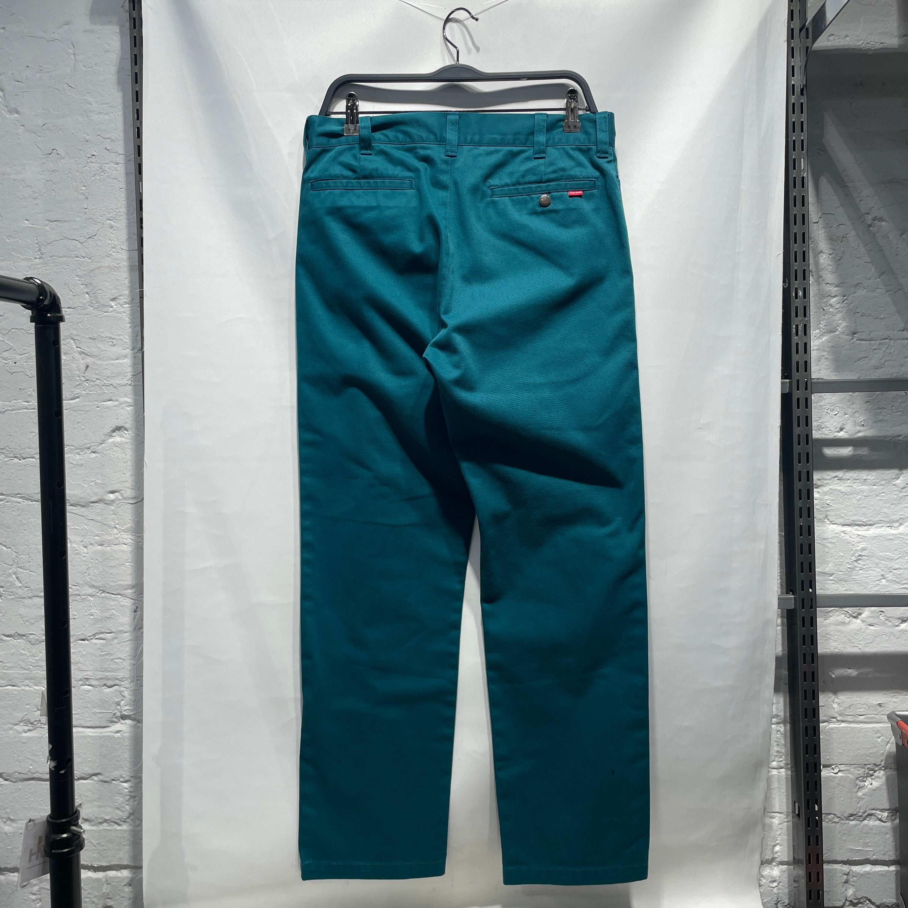 Supreme/Straight Pants/30/Cotton/GRN/ view 2