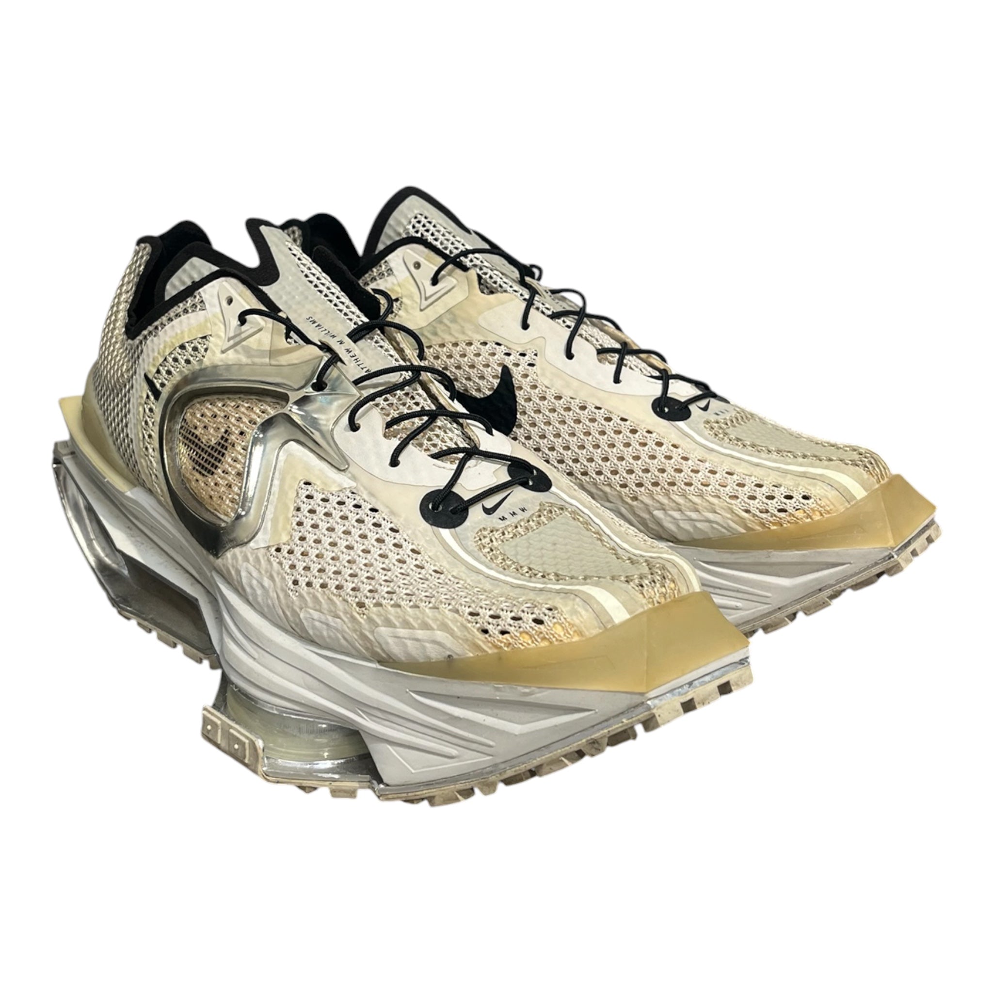 NIKE/MATTHEW M WILLIAMS X ZOOM MMW 004/Low-Sneakers/US 10/CRM/CU0676-201 view 3