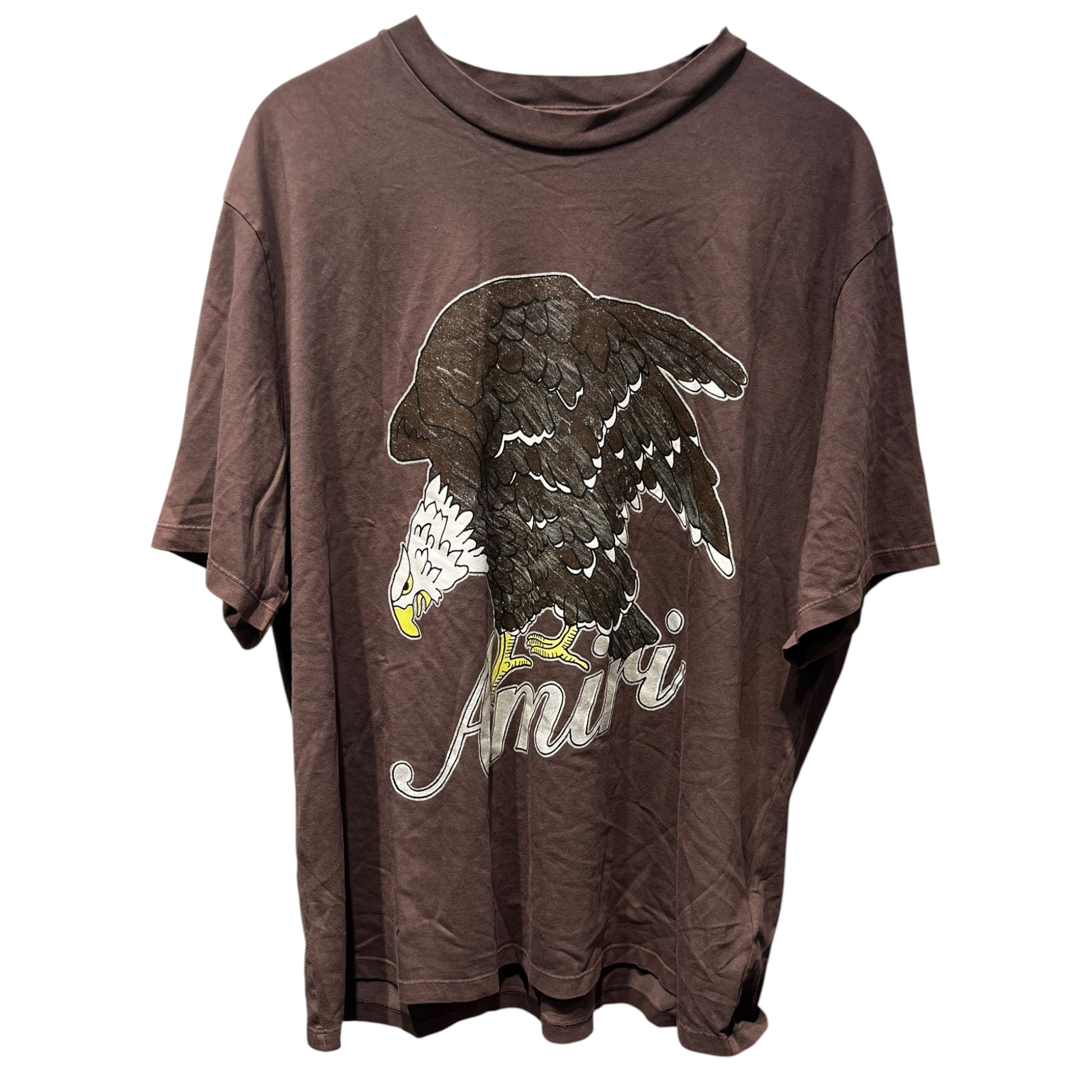 AMIRI/T-Shirt/XXL/Cotton/BRW/Graphic/Bald Eagle Amiri Logo view 1
